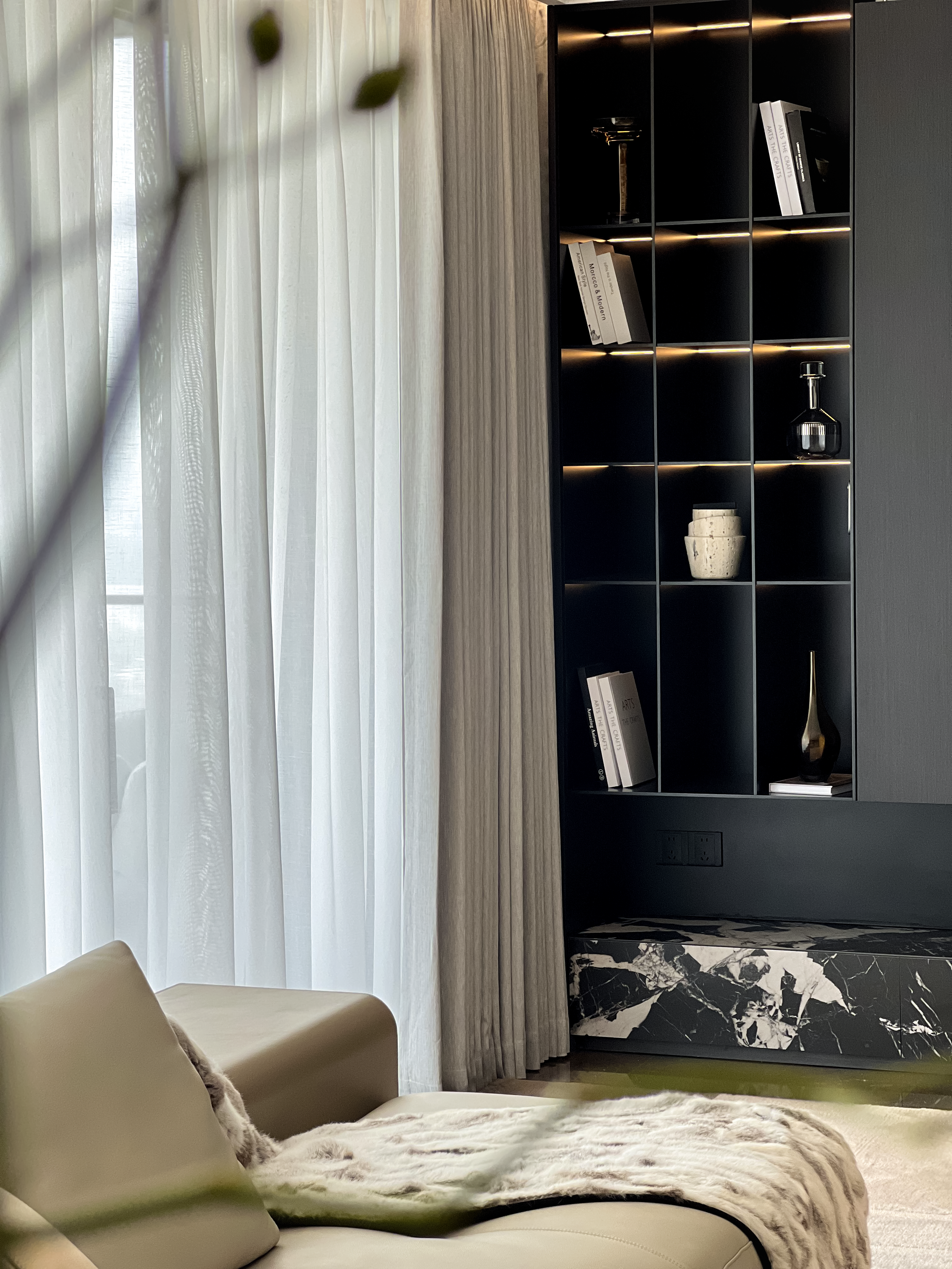 广州南天名苑270㎡丨中国广州丨慕妮软装全案馆-9