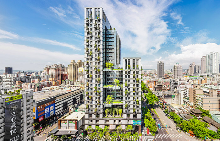 第四代住房：Sky Green住宅综合体丨中国台州丨WOHA设计-0