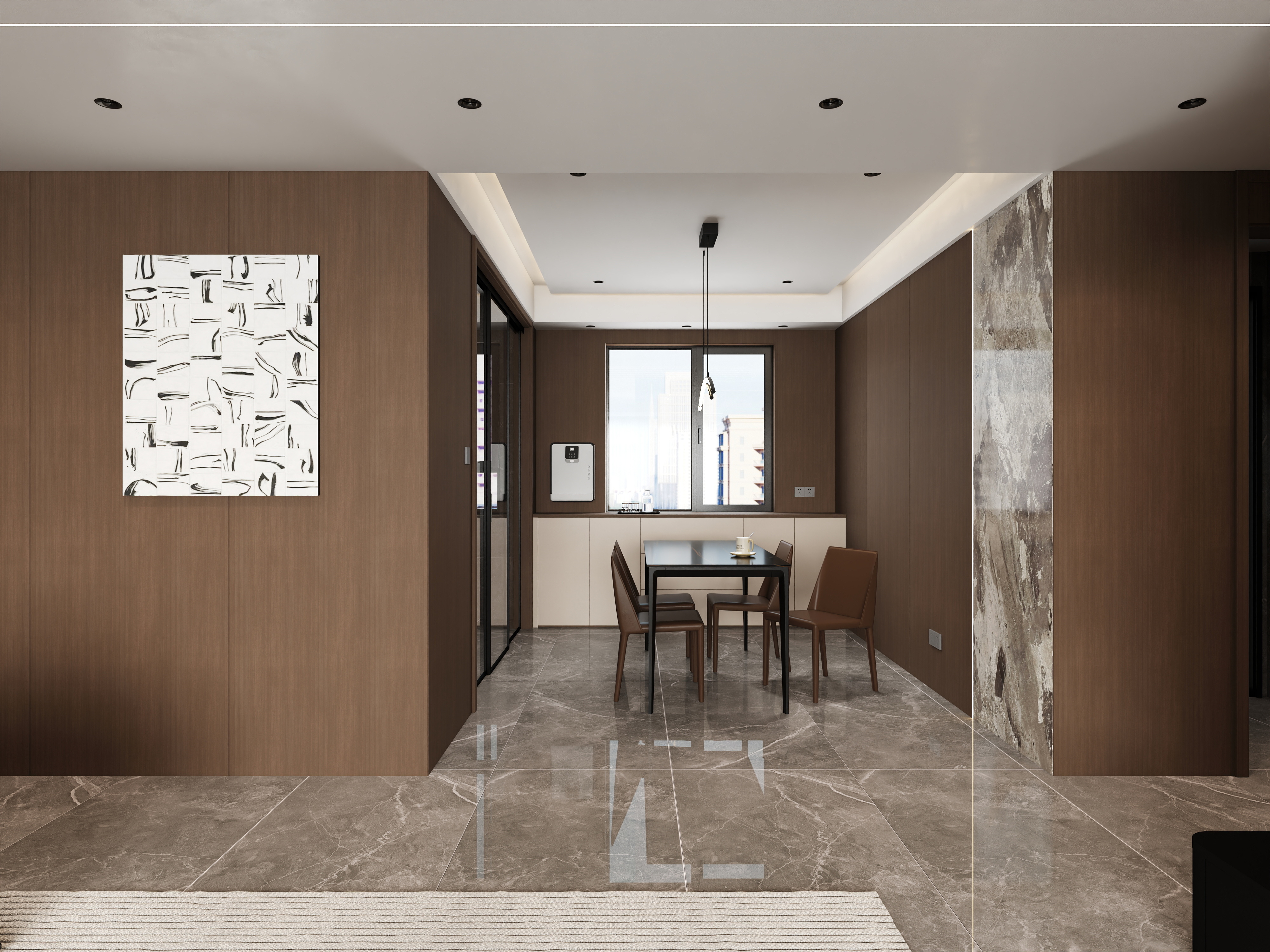 檀宫146户型意式轻奢丨中国济南丨徐兆康-3