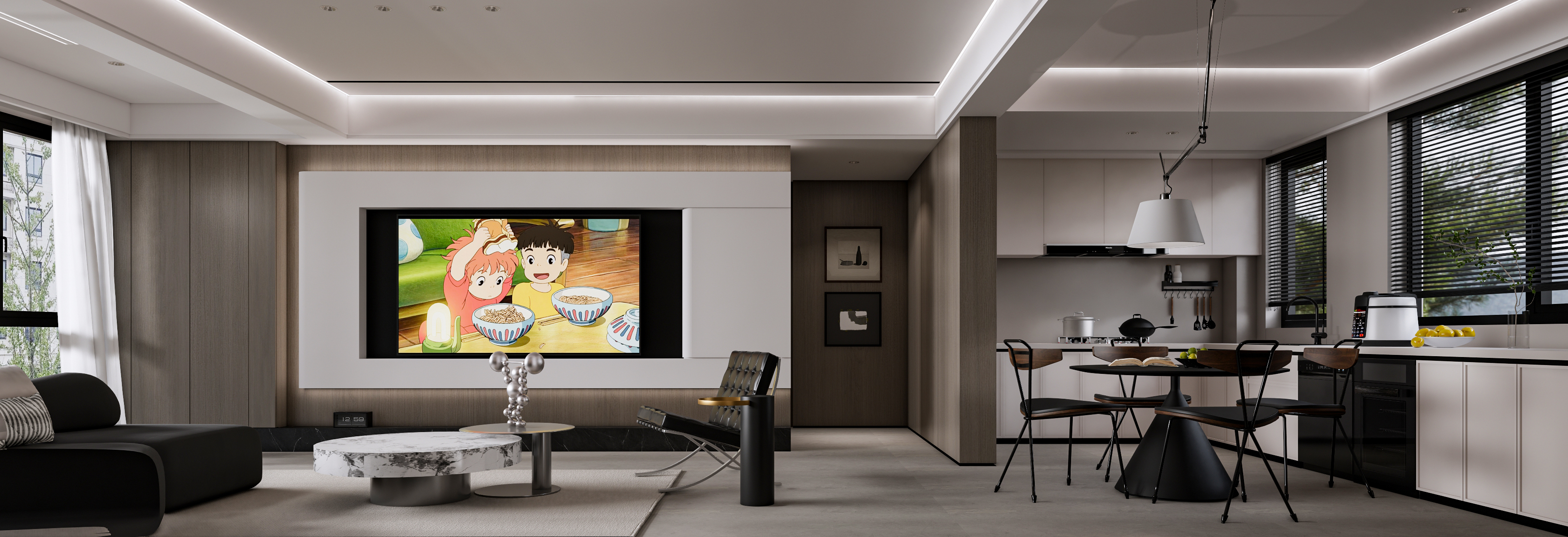 客餐厅丨中国抚州丨井外设计-0