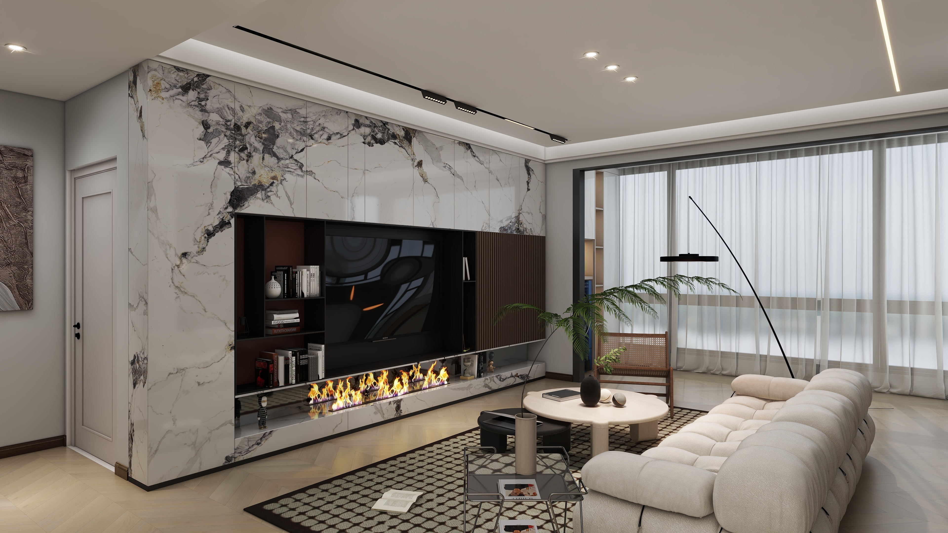 120m² 奶油风丨中国廊坊丨闫琛-2