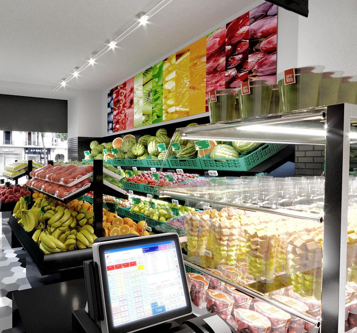 Fruit & vegetable store 水果店丨法国丨Marc Reyno-3