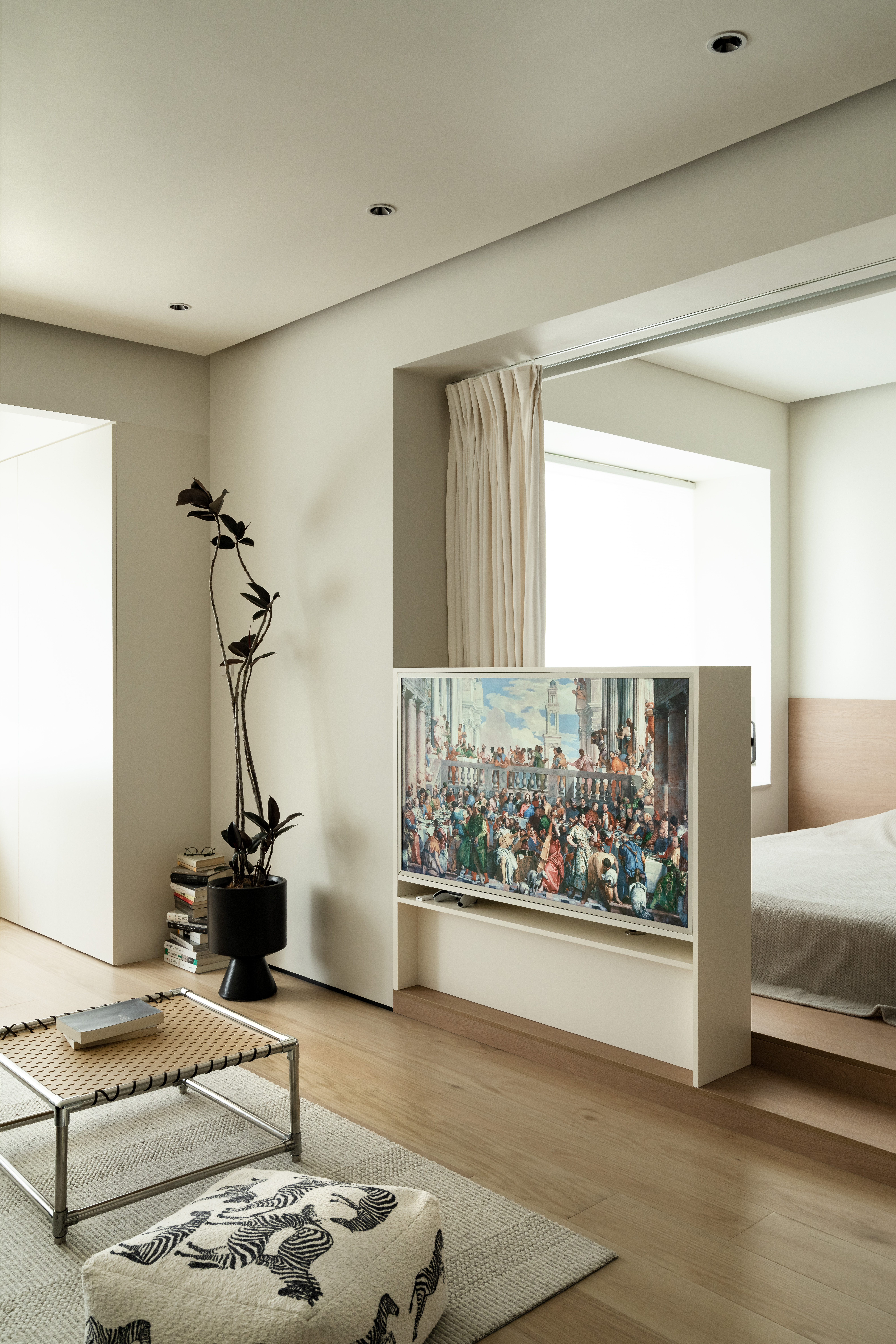 “业余”调酒师的48㎡开放空间丨中国广州丨郑西西-6