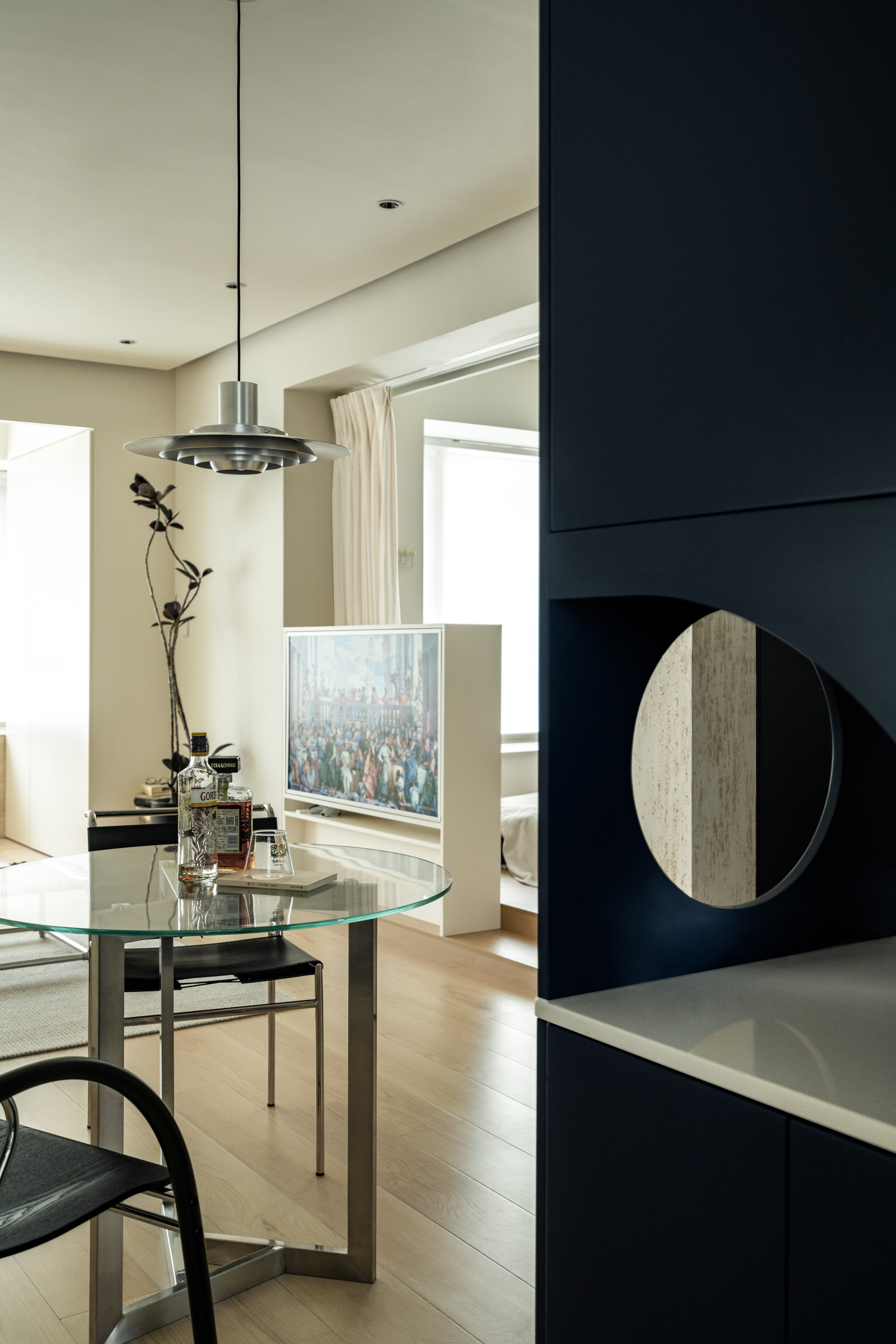 “业余”调酒师的48㎡开放空间丨中国广州丨郑西西-7