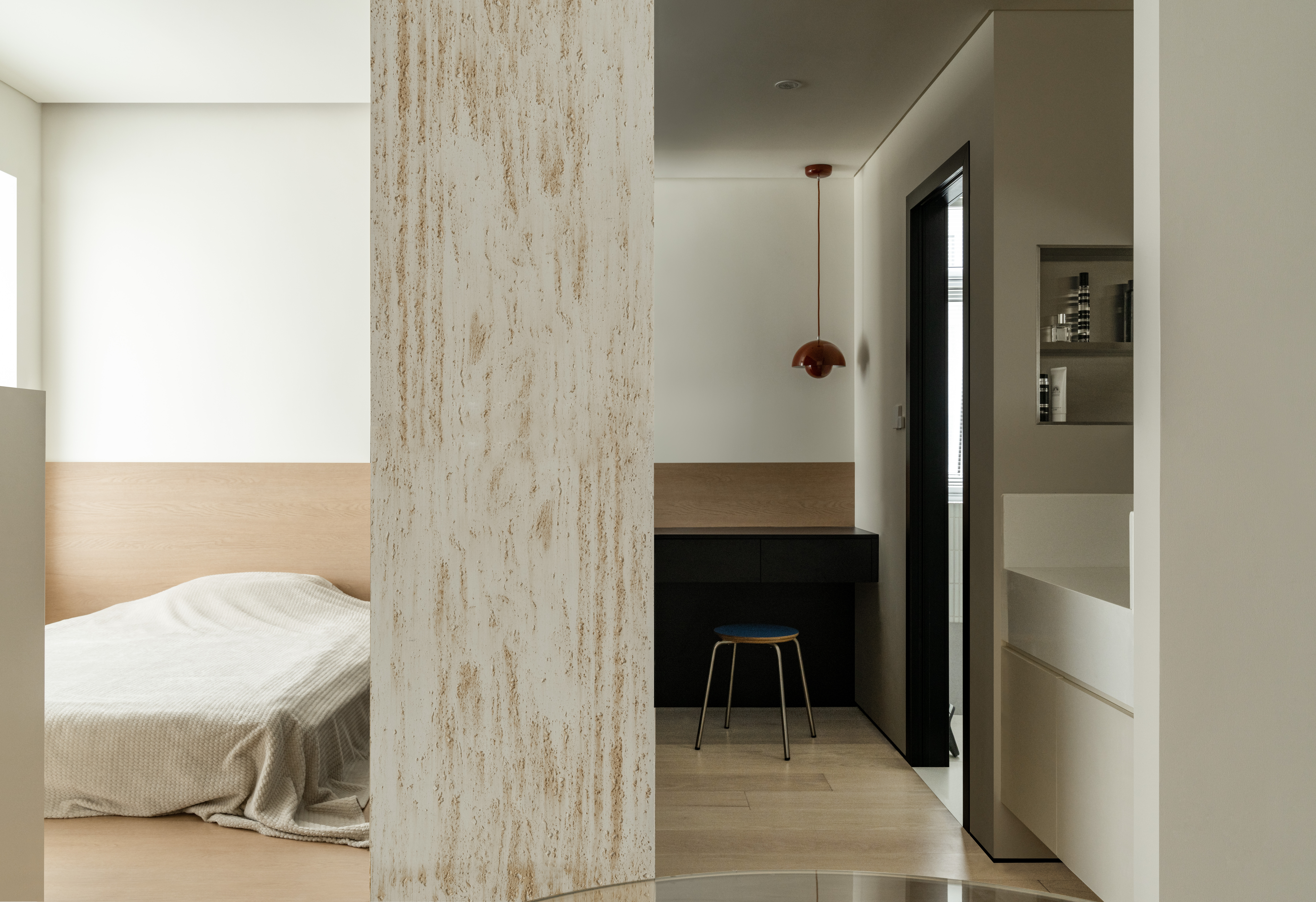 “业余”调酒师的48㎡开放空间丨中国广州丨郑西西-11