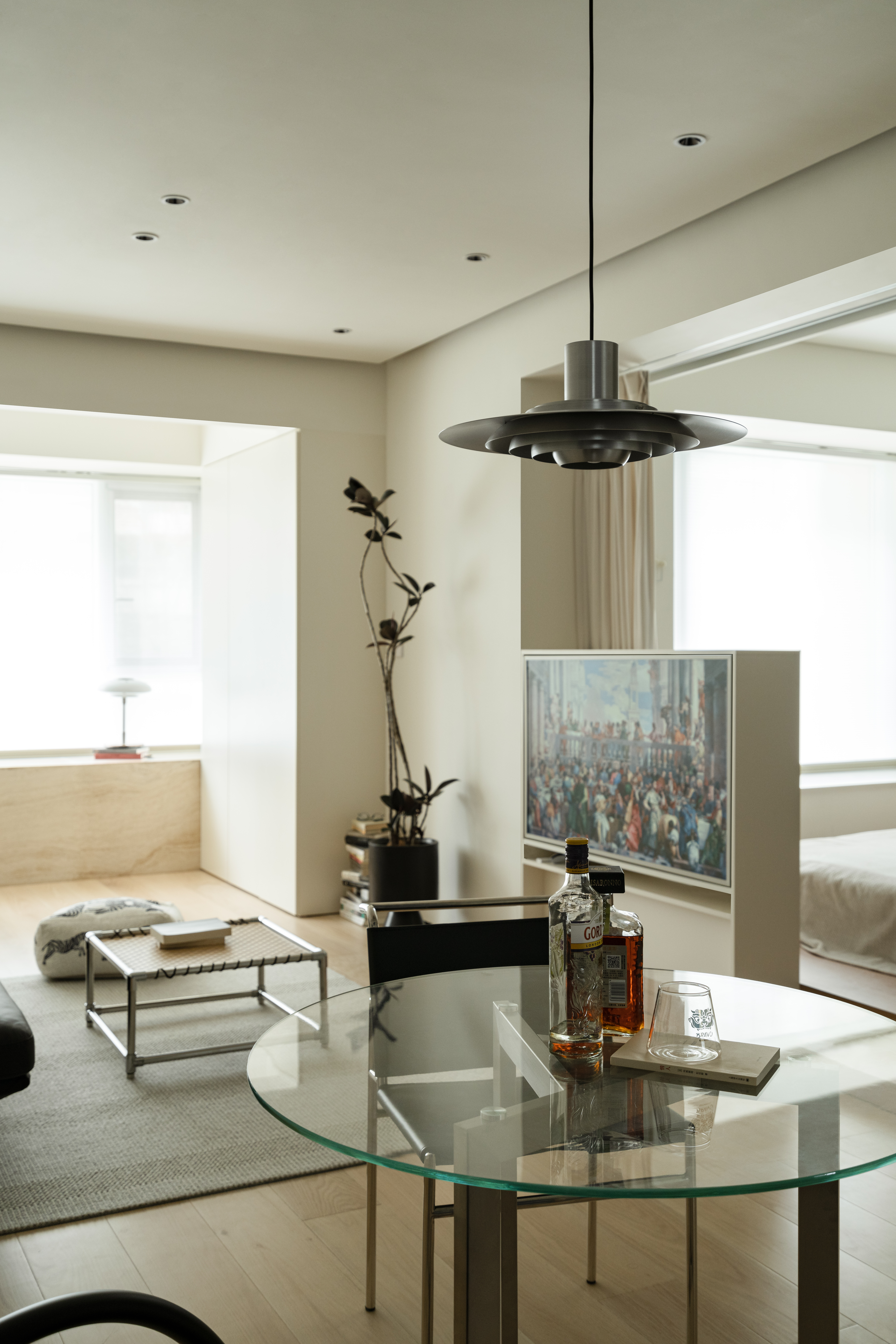 “业余”调酒师的48㎡开放空间丨中国广州丨郑西西-3