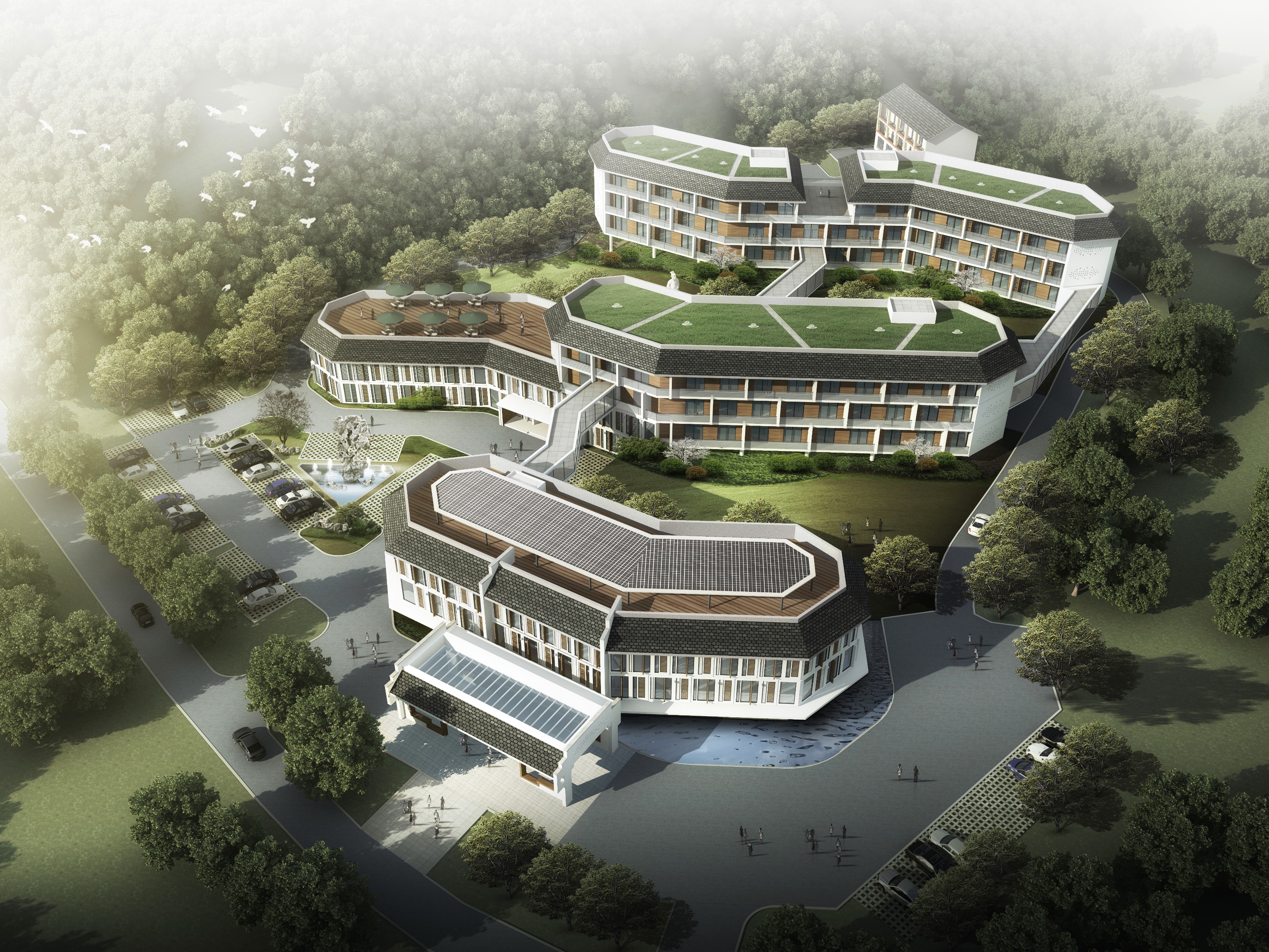 杭州万平米敬老院丨中国杭州丨APAD设计机构-6