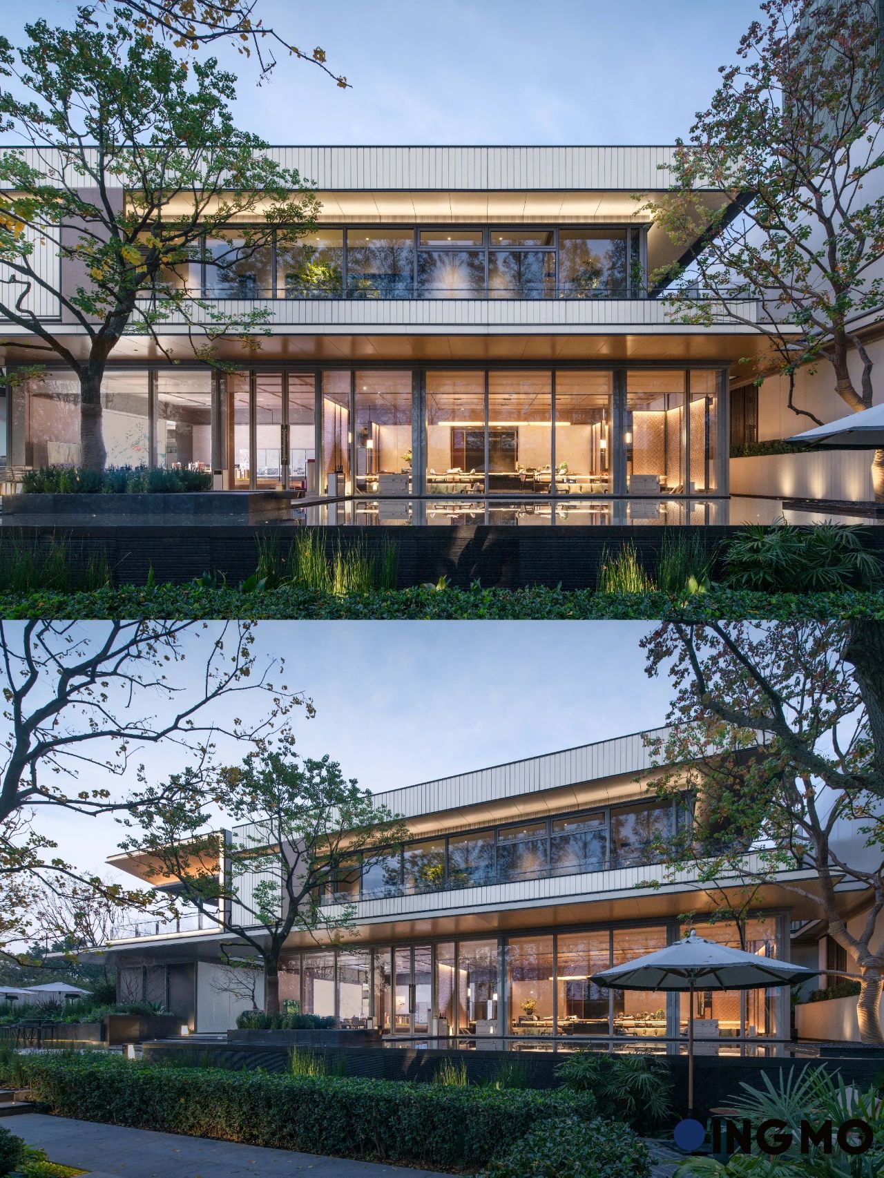 朗拾花语:都市平和的感召丨中国上海丨青墨设计-7