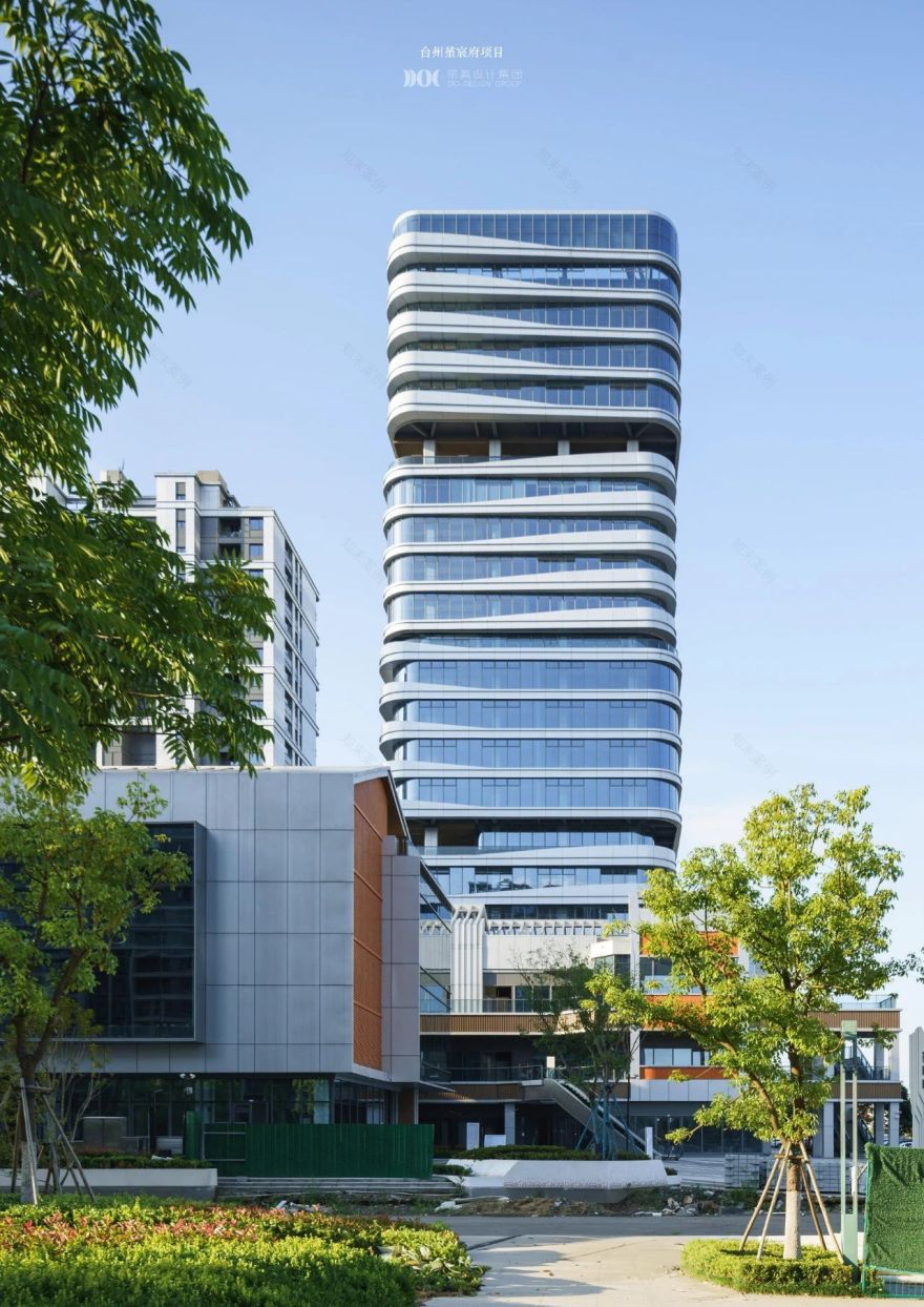 堇宸府,叠叠乐办公楼丨中国台州丨帝奥设计-9