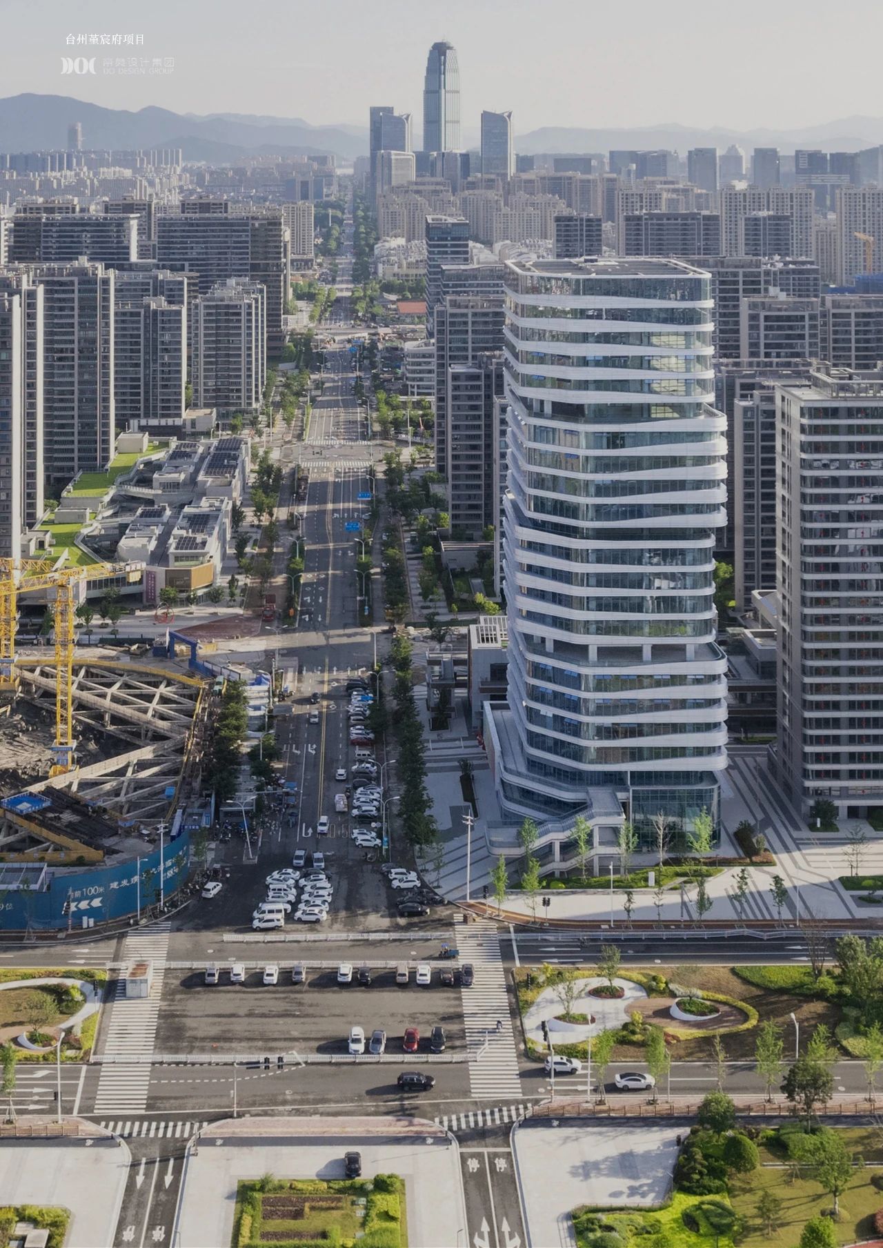 堇宸府,叠叠乐办公楼丨中国台州丨帝奥设计-4