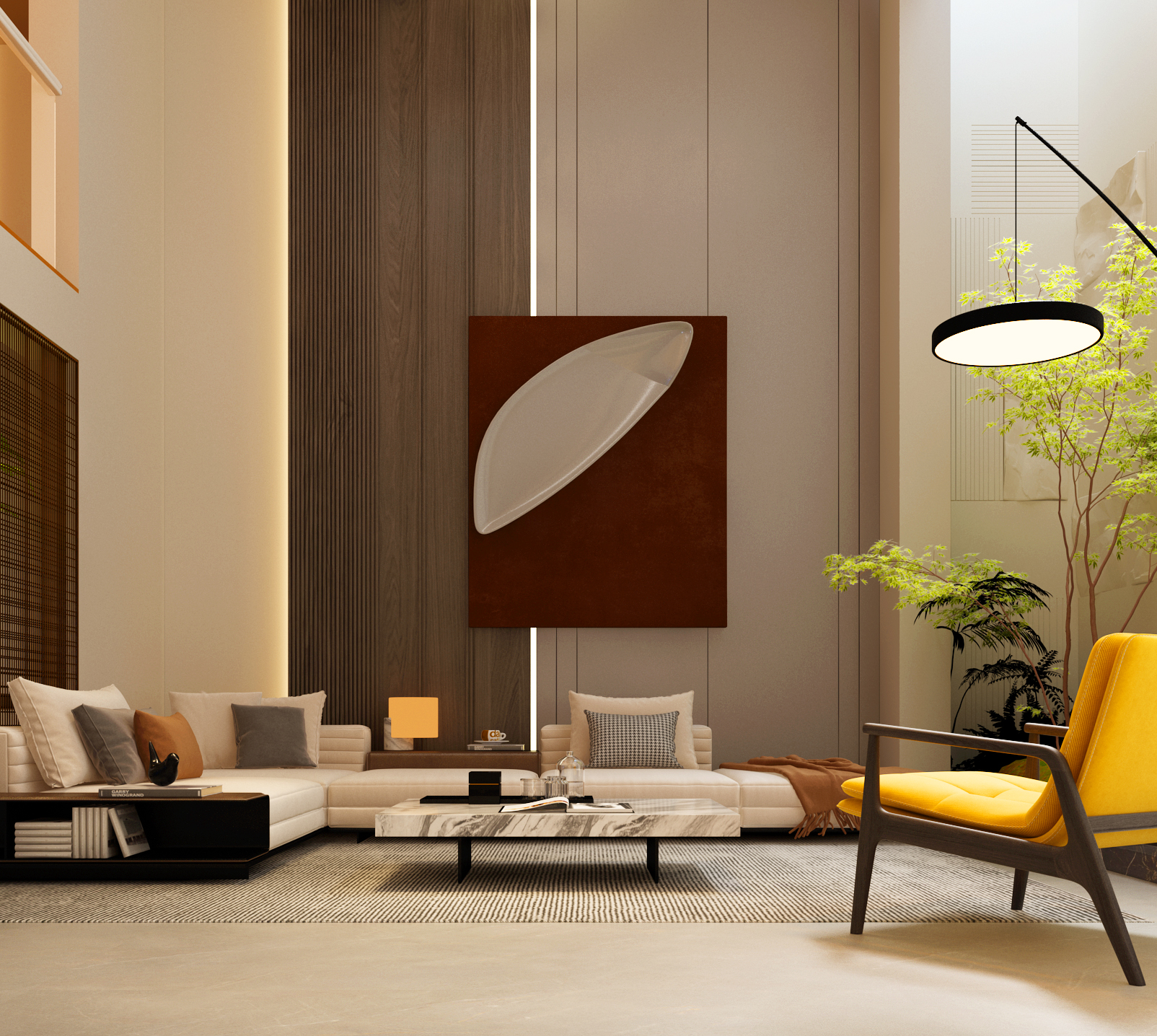 浩泽别墅地下室现代设计丨中国天津丨天津腾远建筑设计院-1