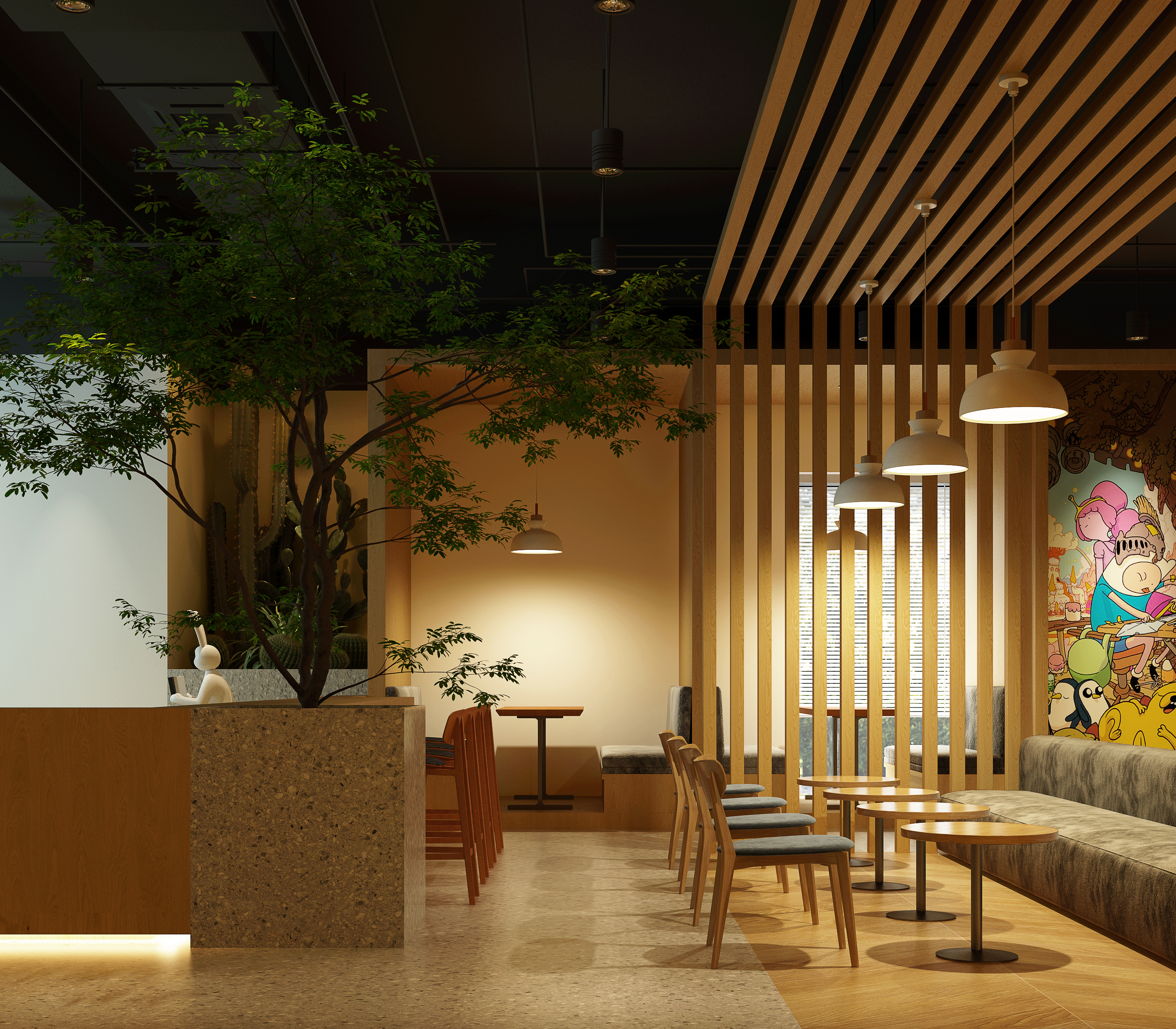 泊寓胶囊公寓共享区丨中国天津丨天津腾远建筑设计院-5