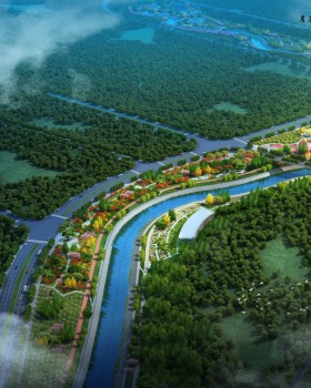 月亮湖植物园规划设计方案丨中国毕节地区丨设计院