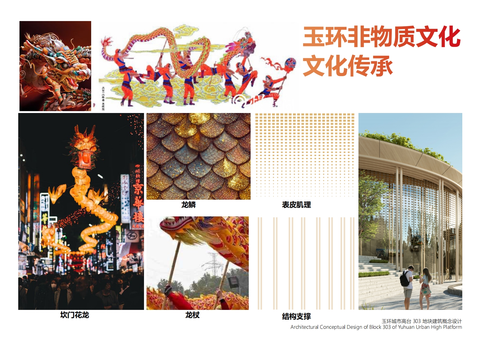 鳌龙鱼灯,流动大地—玉环城市高台概念方案丨中国台州丨之易建筑设计咨询(杭州)有限公司-8