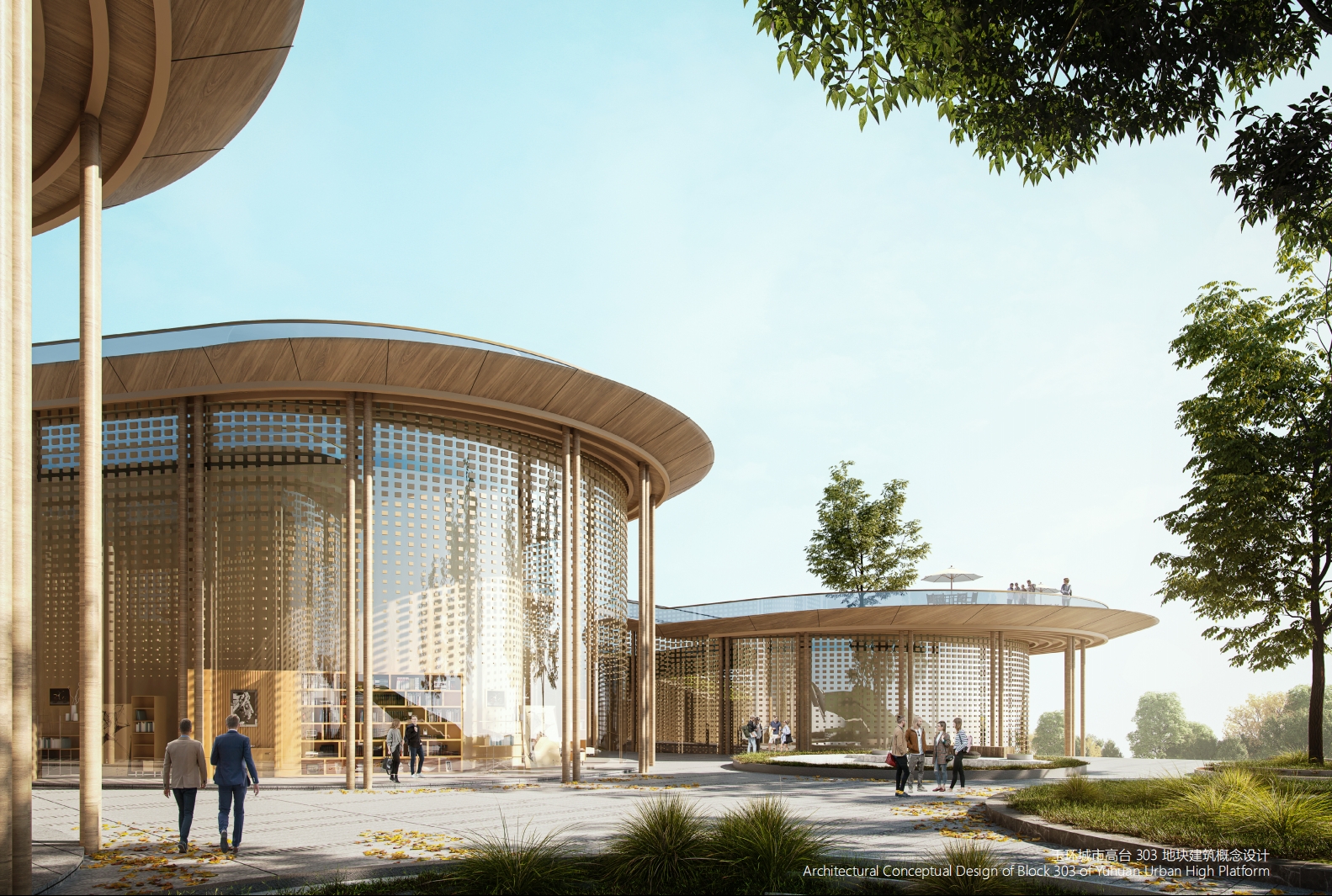 鳌龙鱼灯,流动大地—玉环城市高台概念方案丨中国台州丨之易建筑设计咨询(杭州)有限公司-19