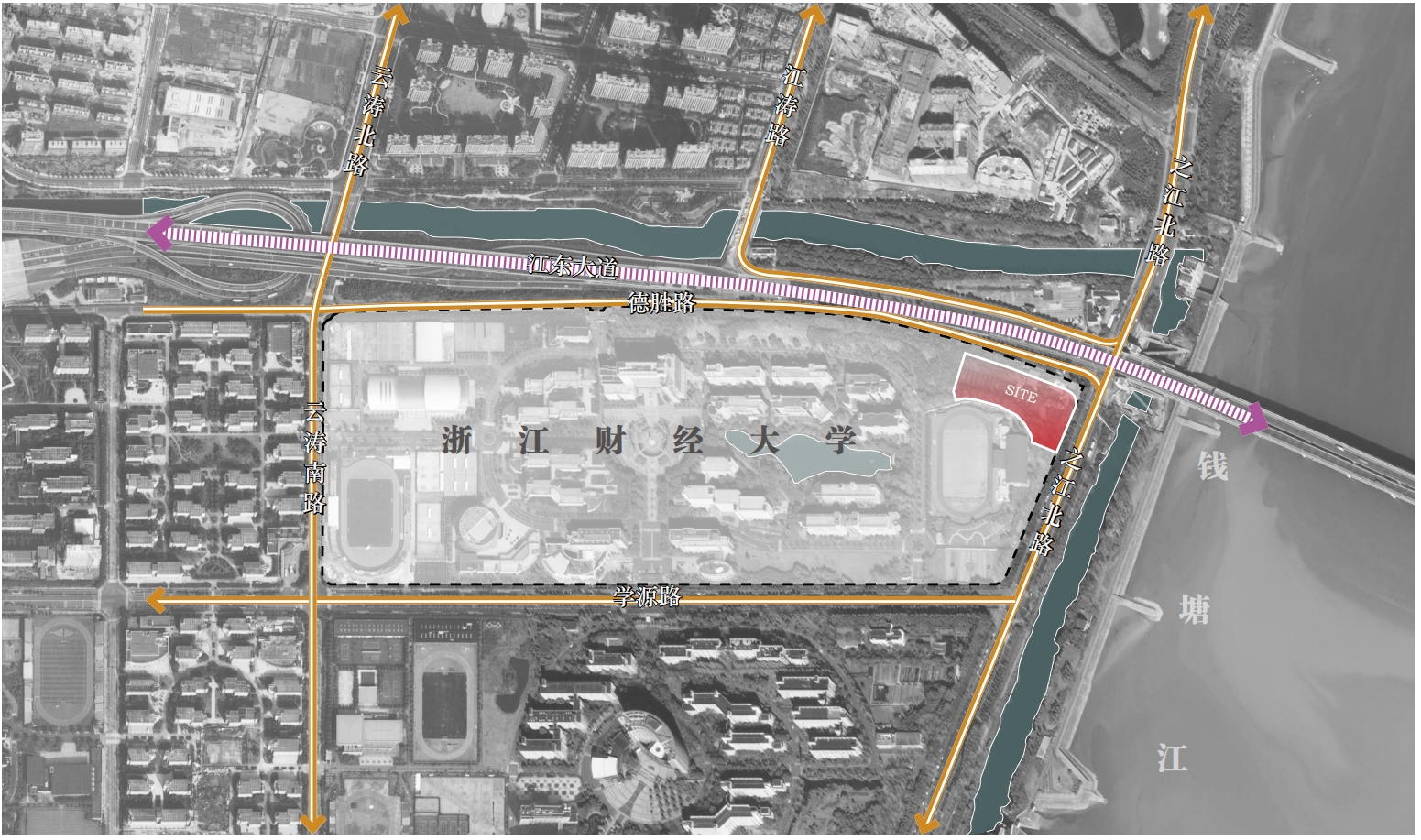 城市魔方,榫卯共融—浙江财经大学学生生活组团(二期)丨中国杭州丨之易建筑设计咨询(杭州)有限公司-3