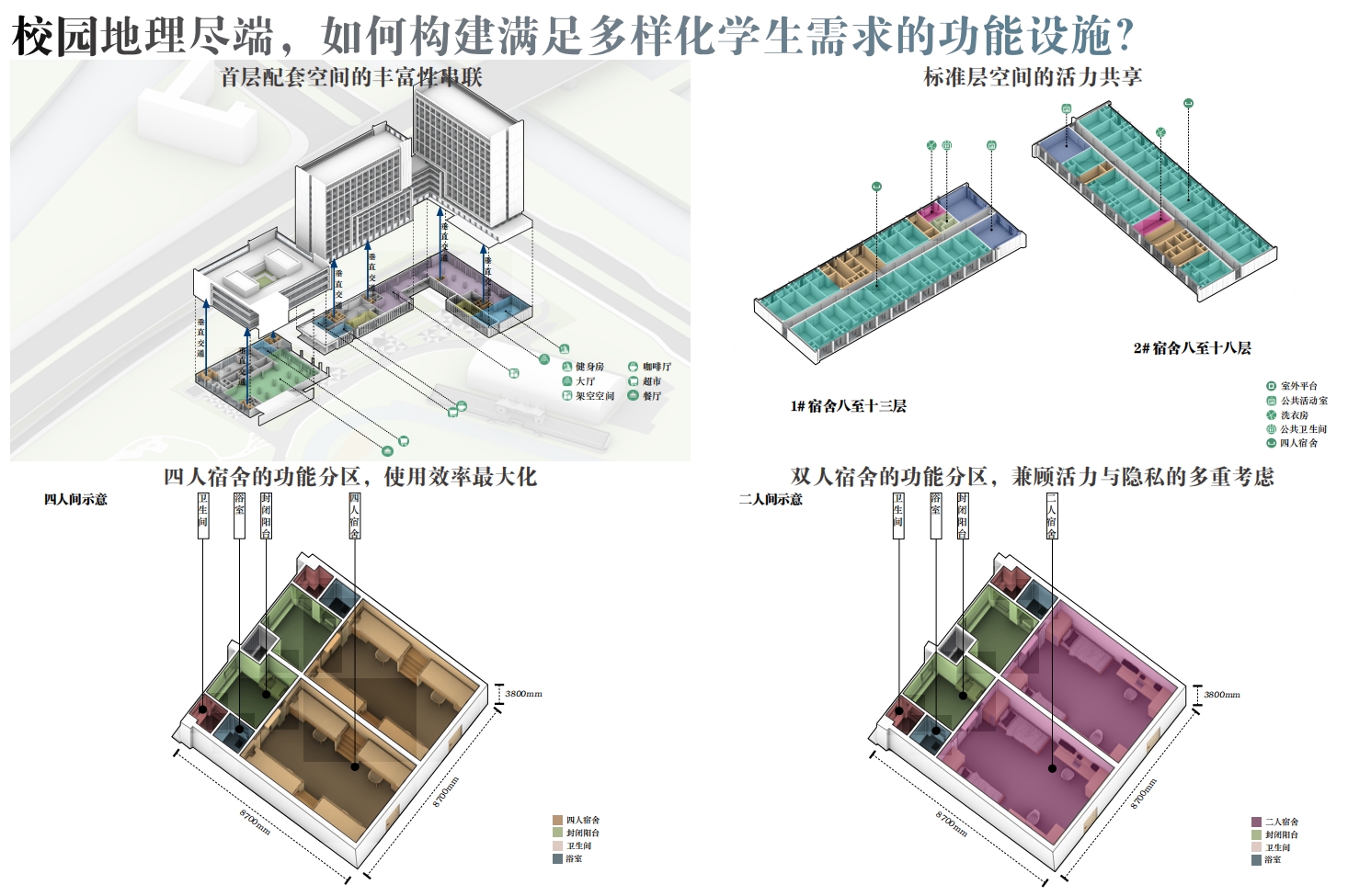 城市魔方，榫卯共融—浙江财经大学学生生活组团（二期）丨中国杭州丨之易建筑设计咨询（杭州）有限公司-11