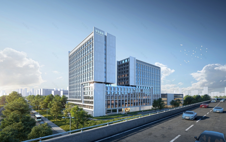 城市魔方,榫卯共融—浙江财经大学学生生活组团(二期)丨中国杭州丨之易建筑设计咨询(杭州)有限公司-23