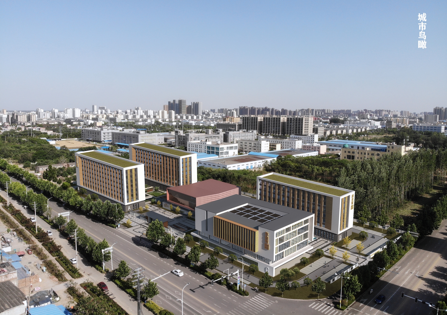 万结奋进,城市展窗 —风景中的颐养园,阳光下的社交圈丨中国亳州丨之易建筑设计咨询(杭州)有限公司-23