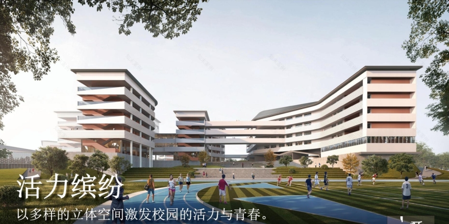 ”天”山院落,交织书“台”——天台县外国语中学投标丨中国台州丨之易建筑设计咨询(杭州)有限公司-19