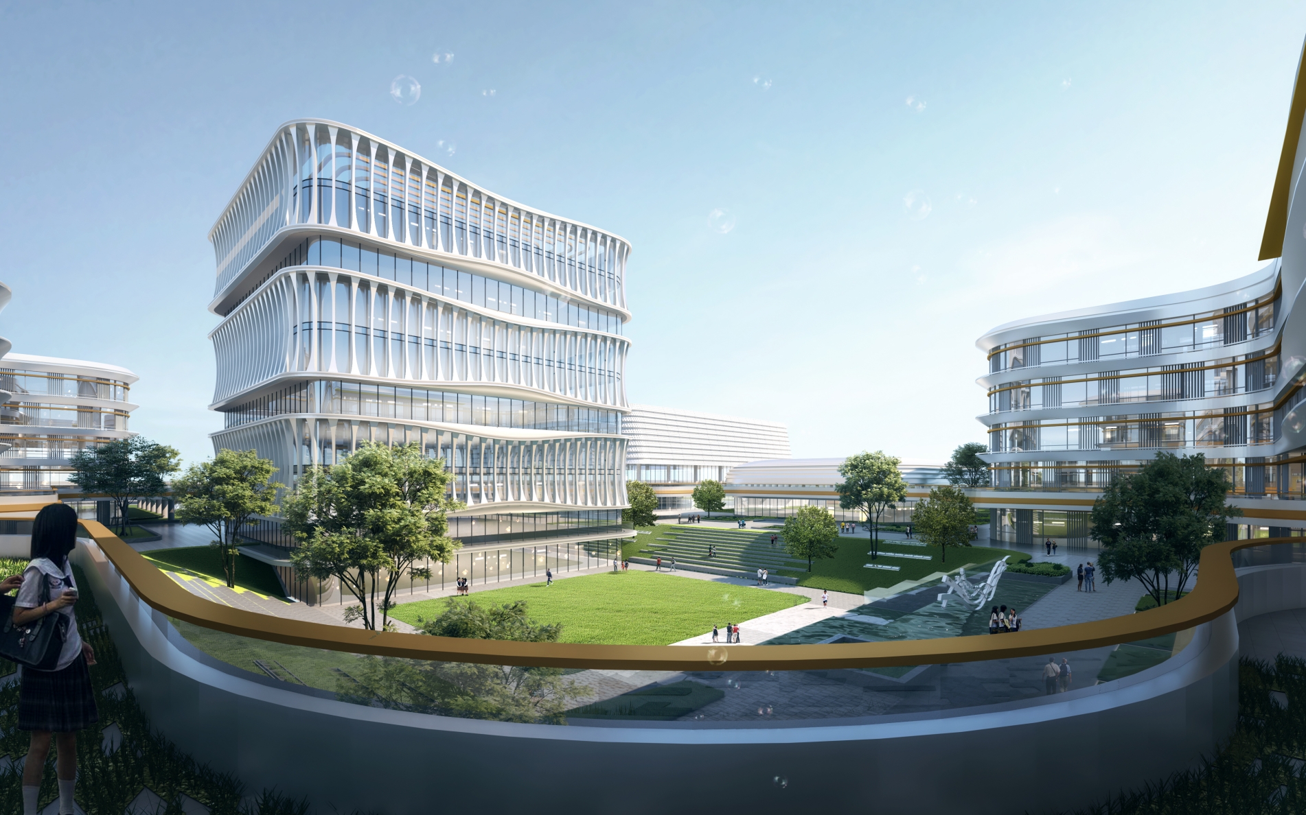 给艺术智环,享两山绿苑—安吉艺术培训中心创作丨中国湖州丨之易建筑设计咨询(杭州)有限公司-25