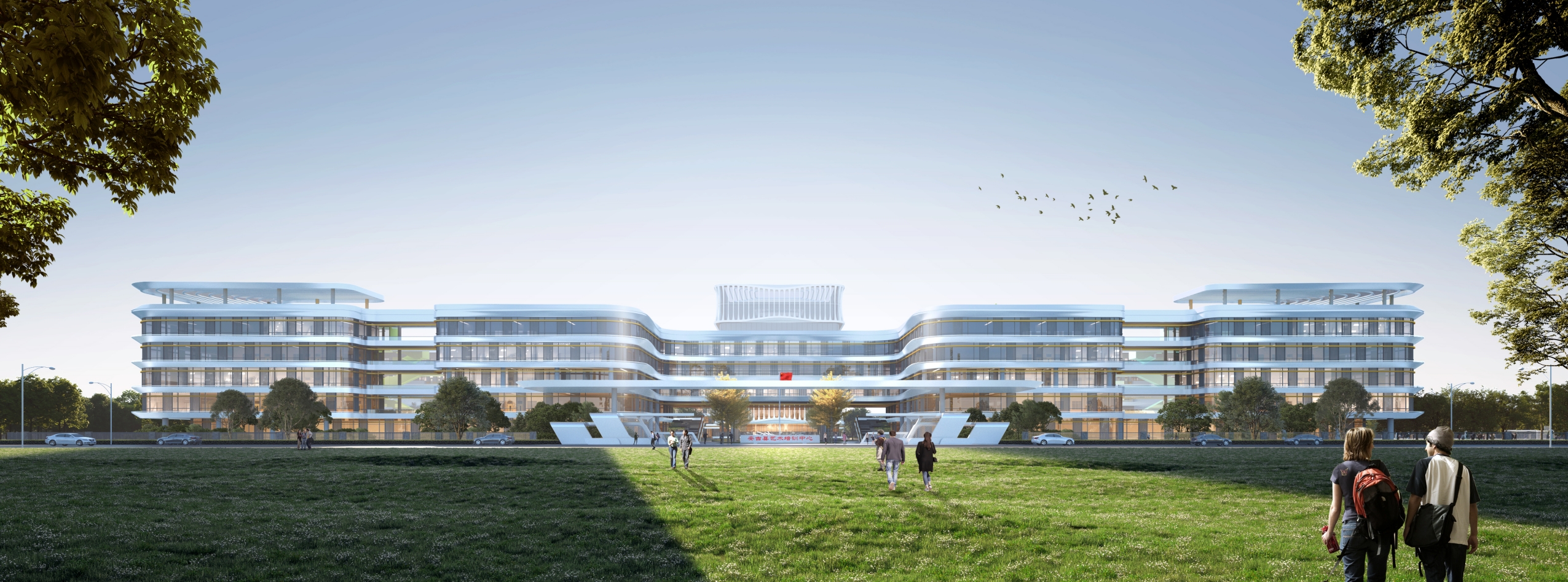 给艺术智环,享两山绿苑—安吉艺术培训中心创作丨中国湖州丨之易建筑设计咨询(杭州)有限公司-24