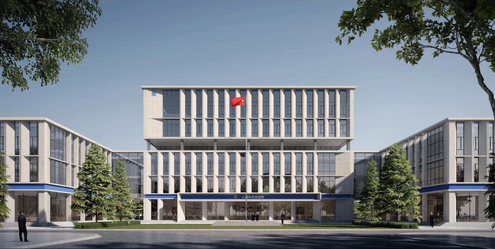 锋岩之韧,铿锵门户—东关派出所综合业务用房设计丨中国绍兴丨之易建筑设计咨询(杭州)有限公司-30