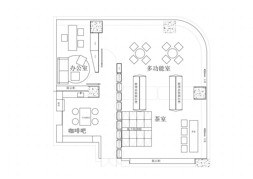 新加坡多功能茶室办公设计丨新加坡丨地表温度Design工作室-28