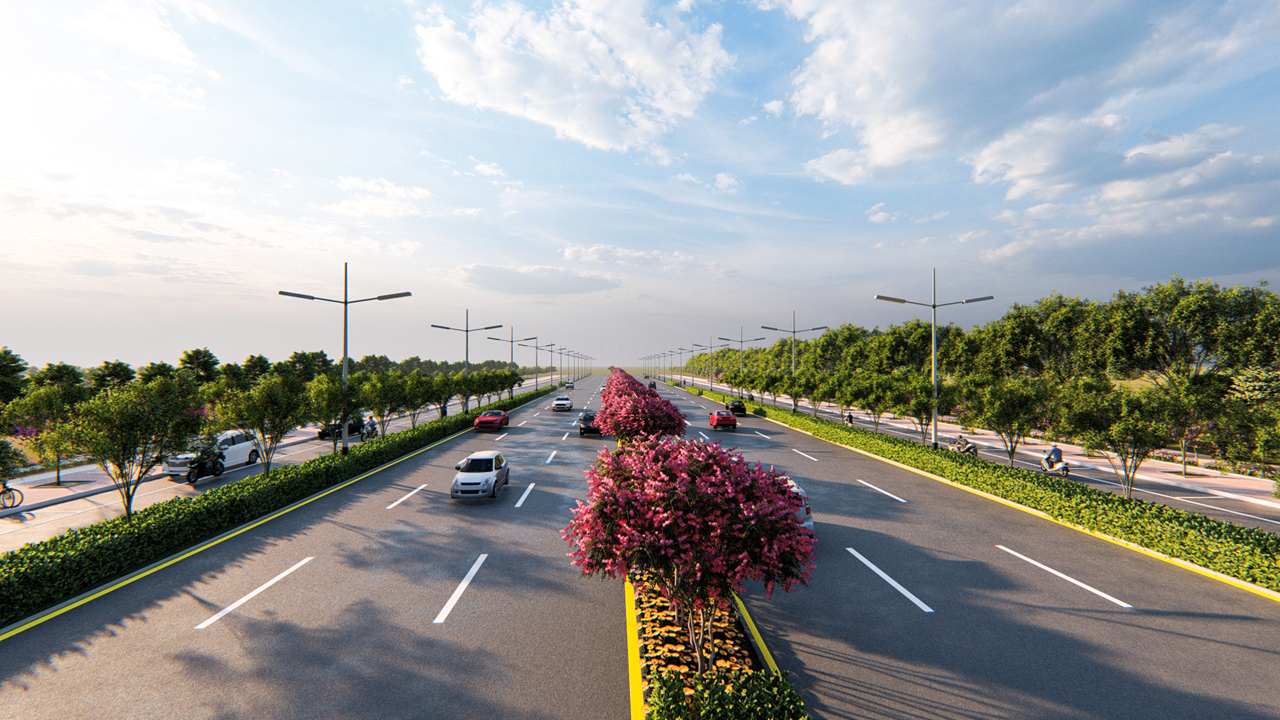 道路绿化方案设计丨中国天津丨苏豆儿-3