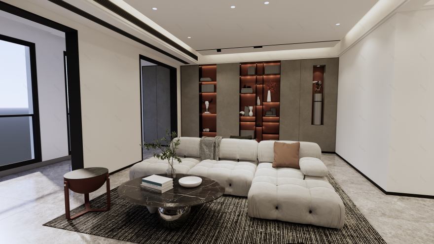 130平文亭私人家居装饰丨中国南宁丨锦宸设计-1