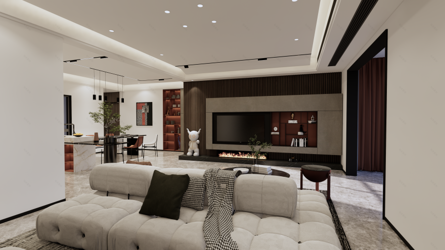 130平文亭私人家居装饰丨中国南宁丨锦宸设计-3