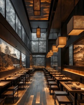 东方主题餐厅丨中国杭州丨锦宸设计
