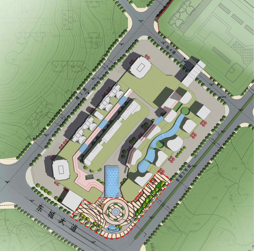 华星国际中心项目景观概念规划设计丨中国遵义丨设计院-4
