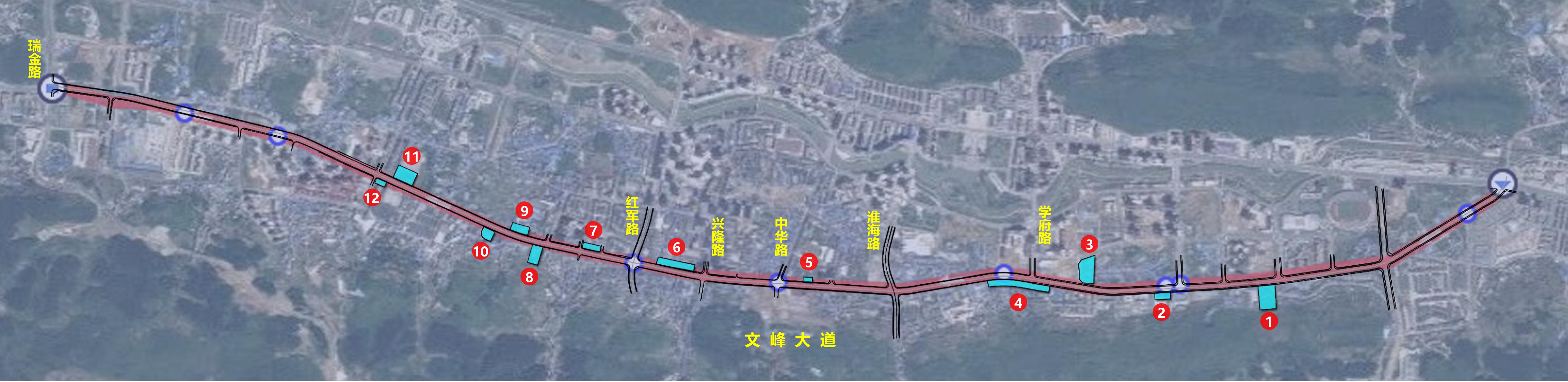 瓮安县文峰路街头绿地景观改造提升项目丨中国黔南布依族苗族自治州丨设计院-3