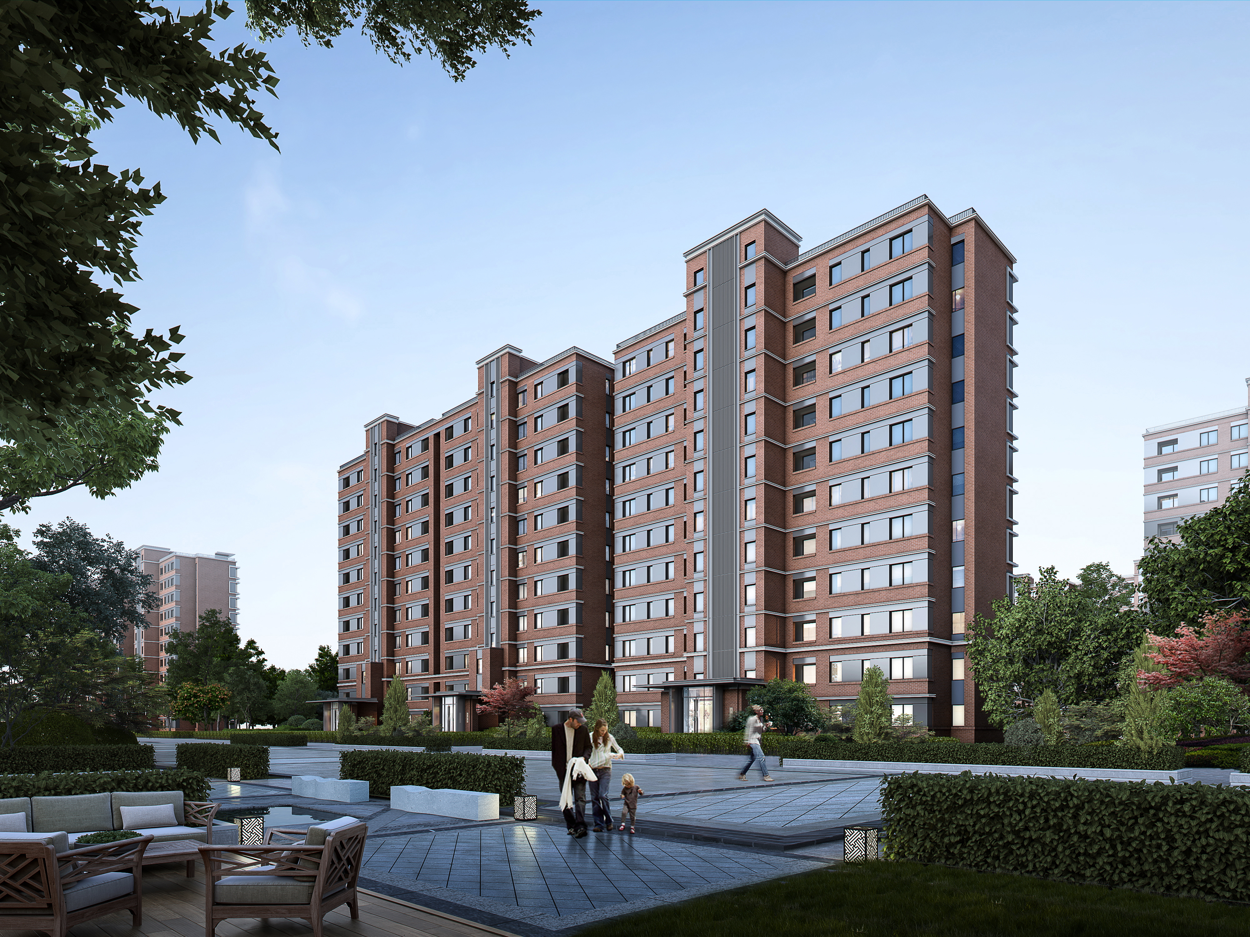 梯田景观打造丨中国沈阳丨HZS汇张思-3