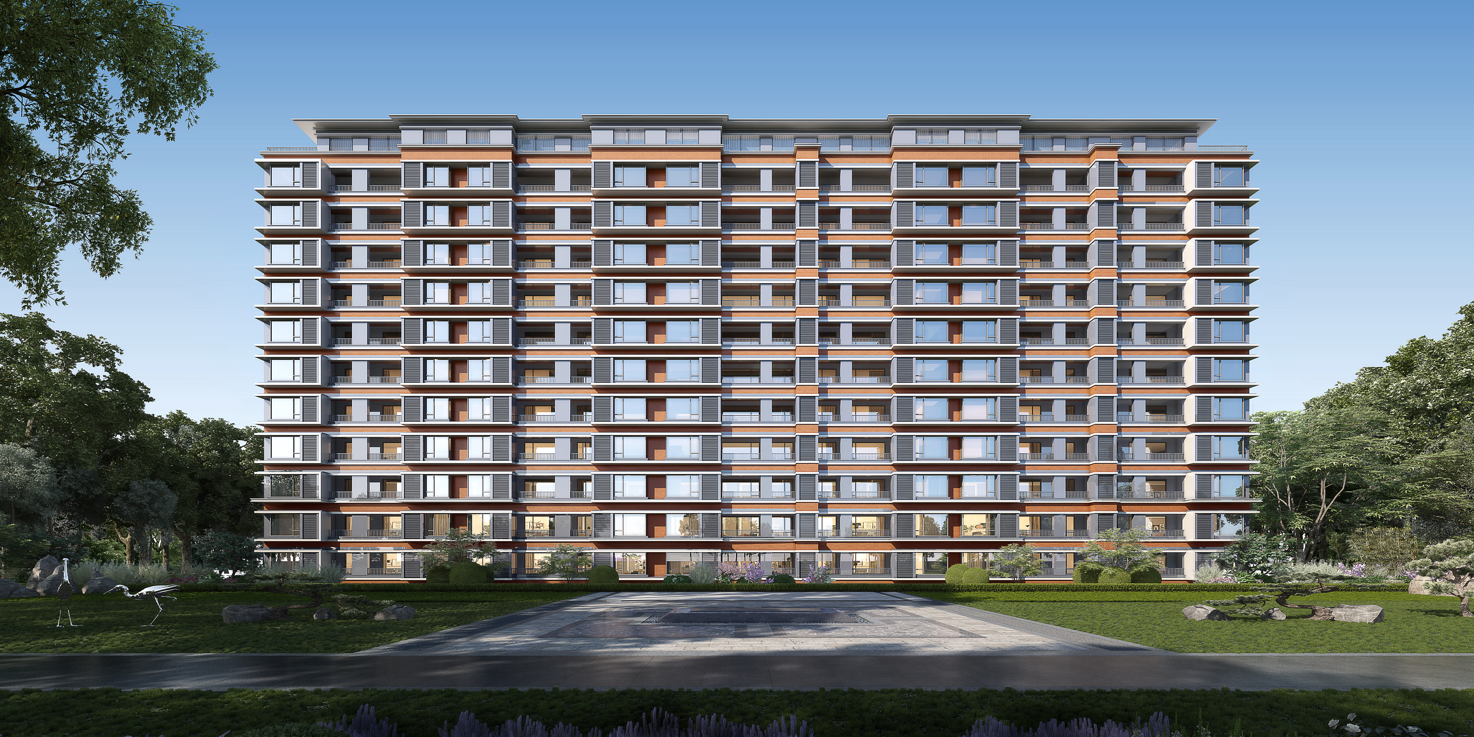 梯田景观打造丨中国沈阳丨HZS汇张思-7