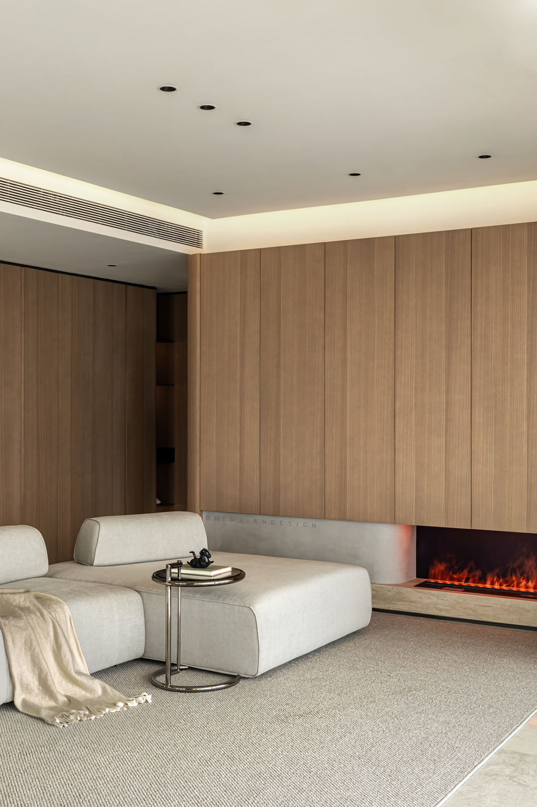 228m²江景大平层实景落地,于江水起伏中窥见生活丨中国武汉丨末一/深圳余间设计有限公司-14