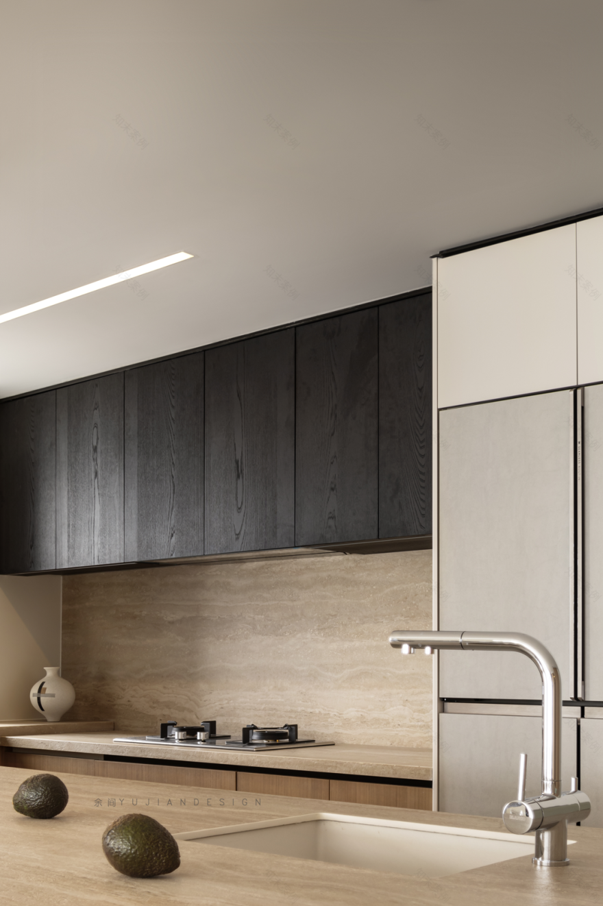 228m²江景大平层实景落地,于江水起伏中窥见生活丨中国武汉丨末一/深圳余间设计有限公司-23