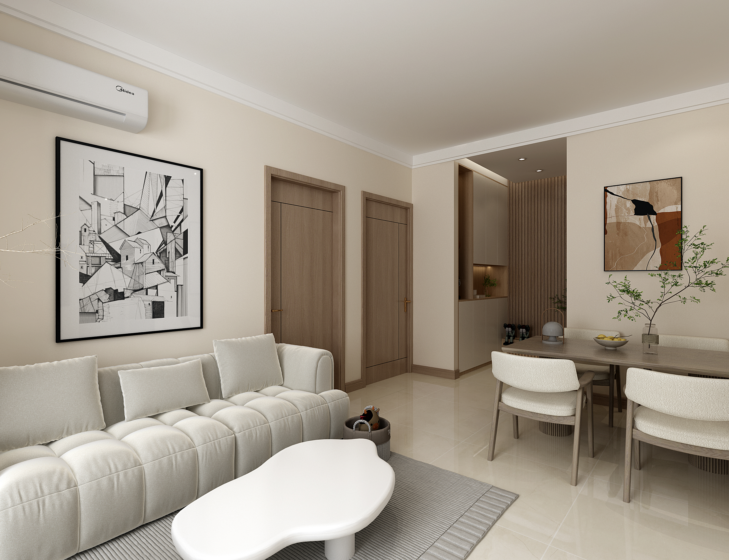 景悦城87平住宅丨中国郑州丨张琪-4