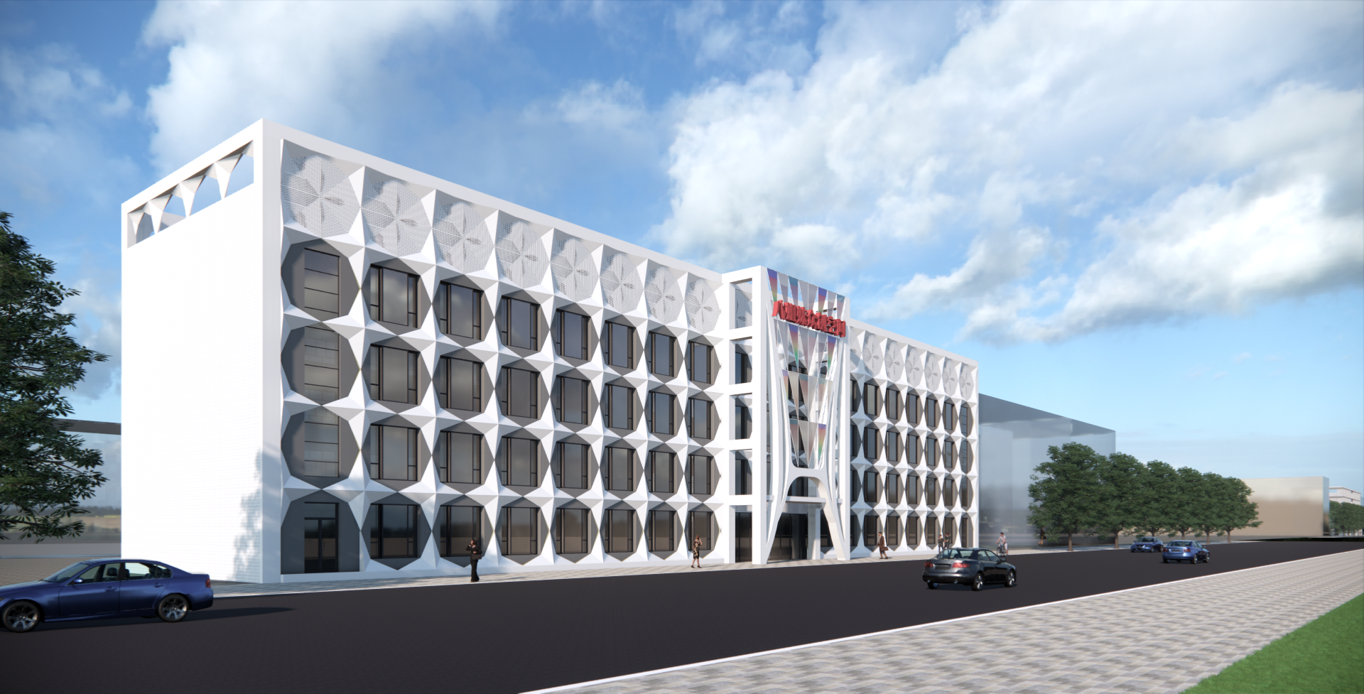 办公楼立面改造丨中国晋城丨嘉城-1