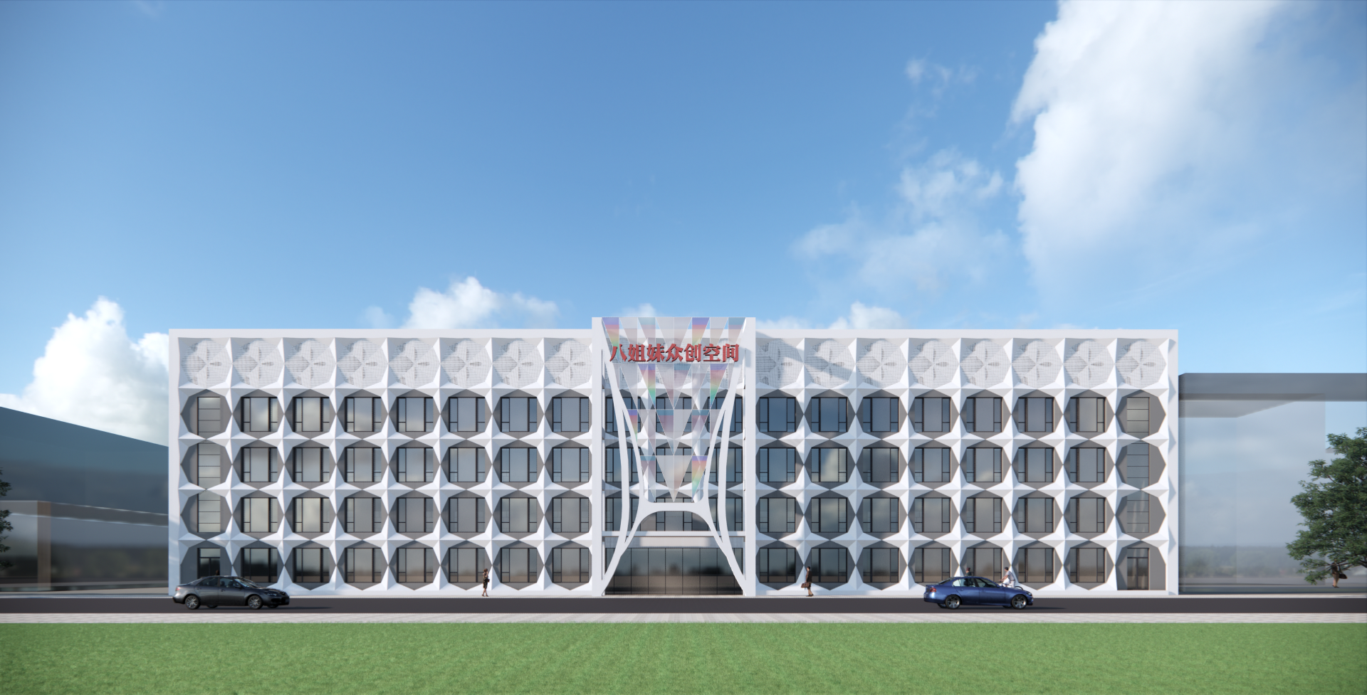 办公楼立面改造丨中国晋城丨嘉城-2