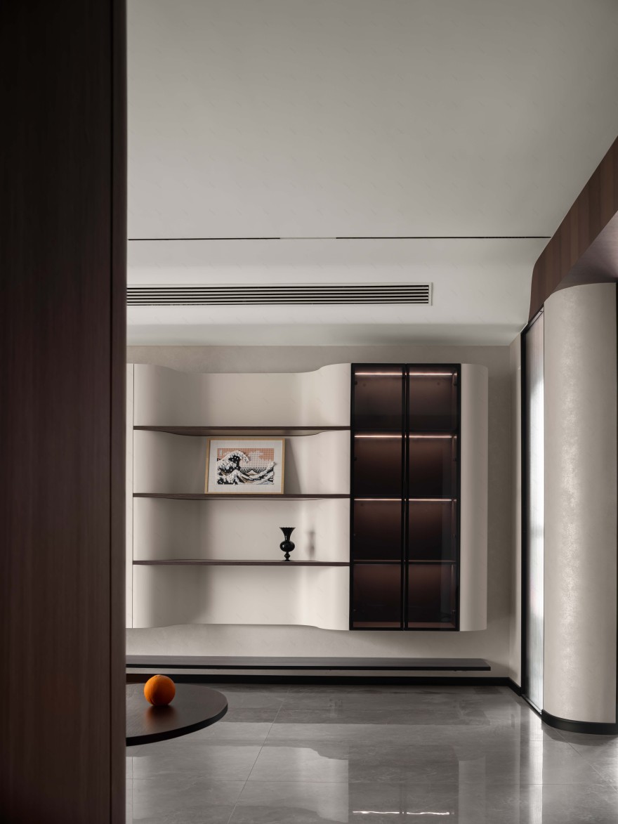 黄浦江边140平现代丨中国上海丨冒杨-3