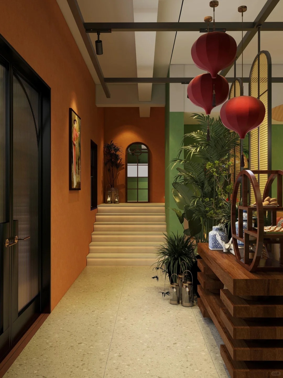 森式暗黑主题餐厅设计丨中国重庆丨楚越装饰-4