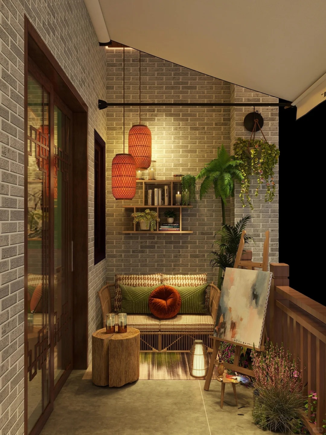 森式暗黑主题餐厅设计丨中国重庆丨楚越装饰-9