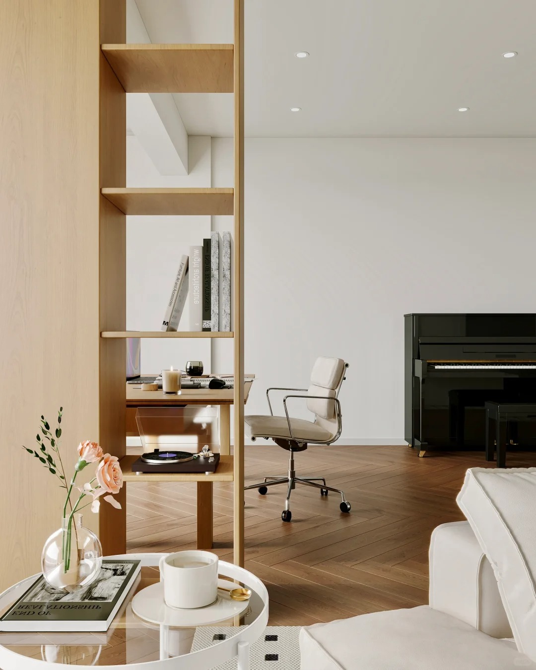 法式古典奶油风室内设计丨中国重庆丨楚越装饰-6