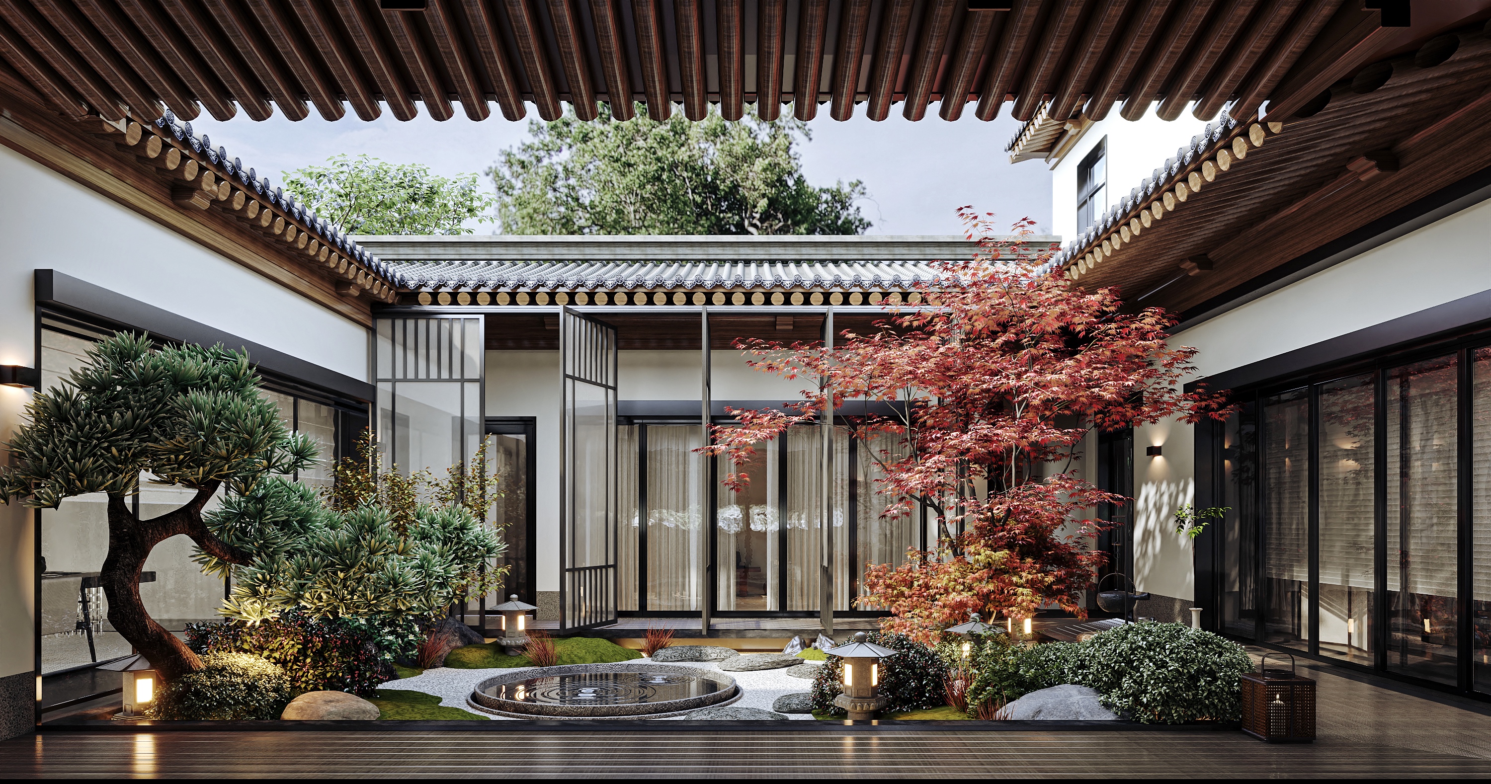 宋氏美学-景区里的古城四合院丨中国青岛丨尚筑设计事务所-1