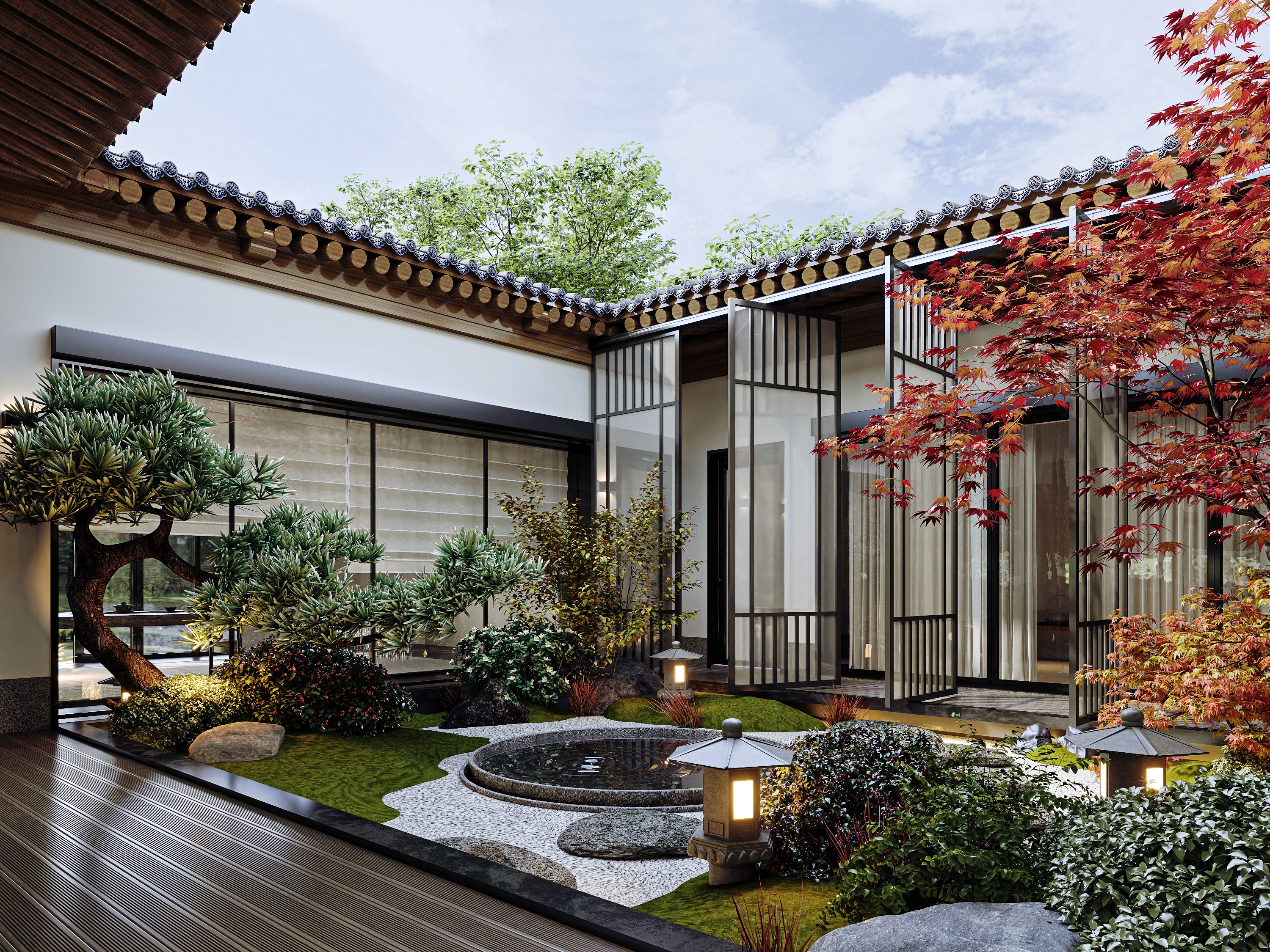 宋氏美学-景区里的古城四合院丨中国青岛丨尚筑设计事务所-2