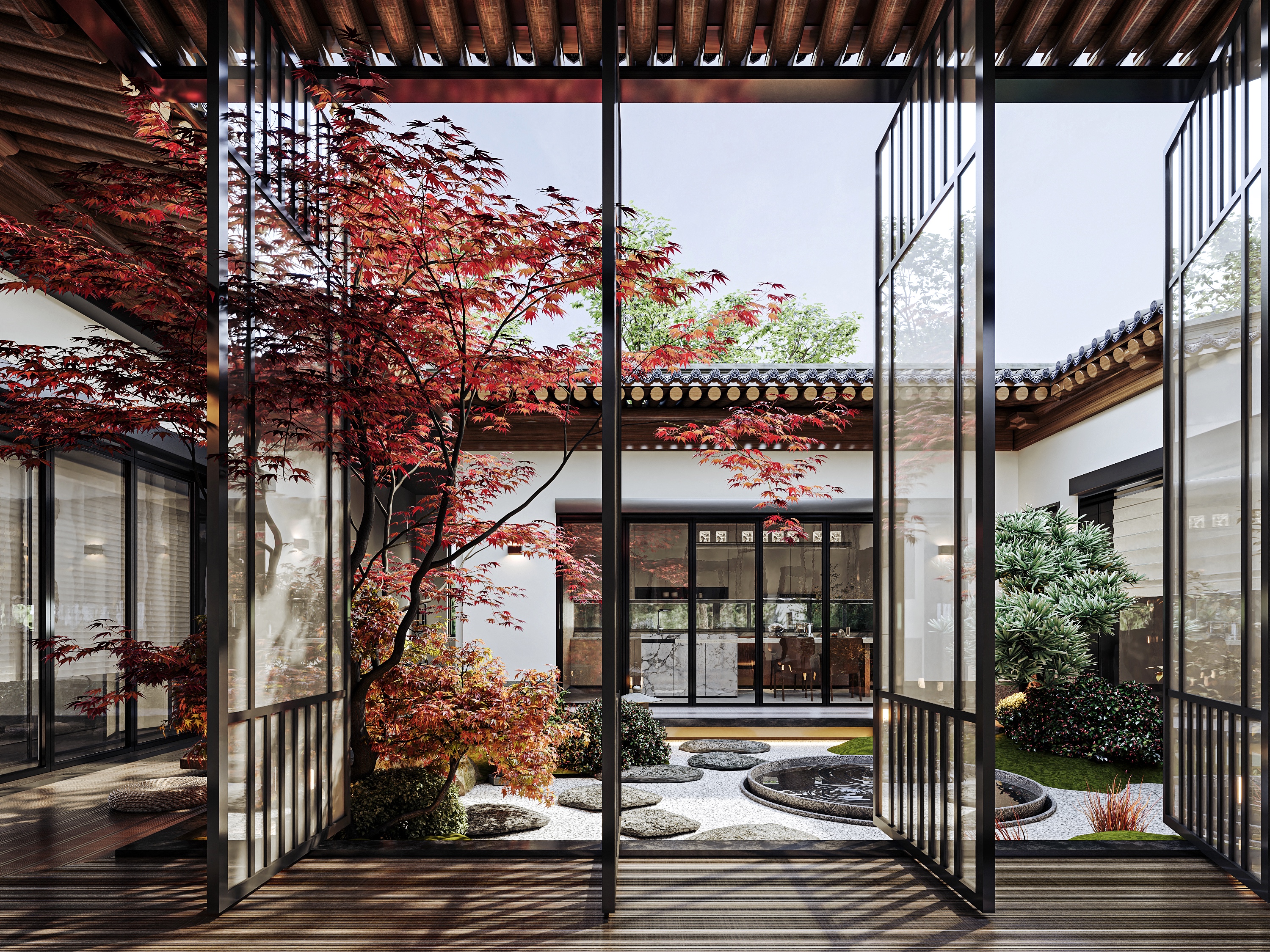 宋氏美学-景区里的古城四合院丨中国青岛丨尚筑设计事务所-6