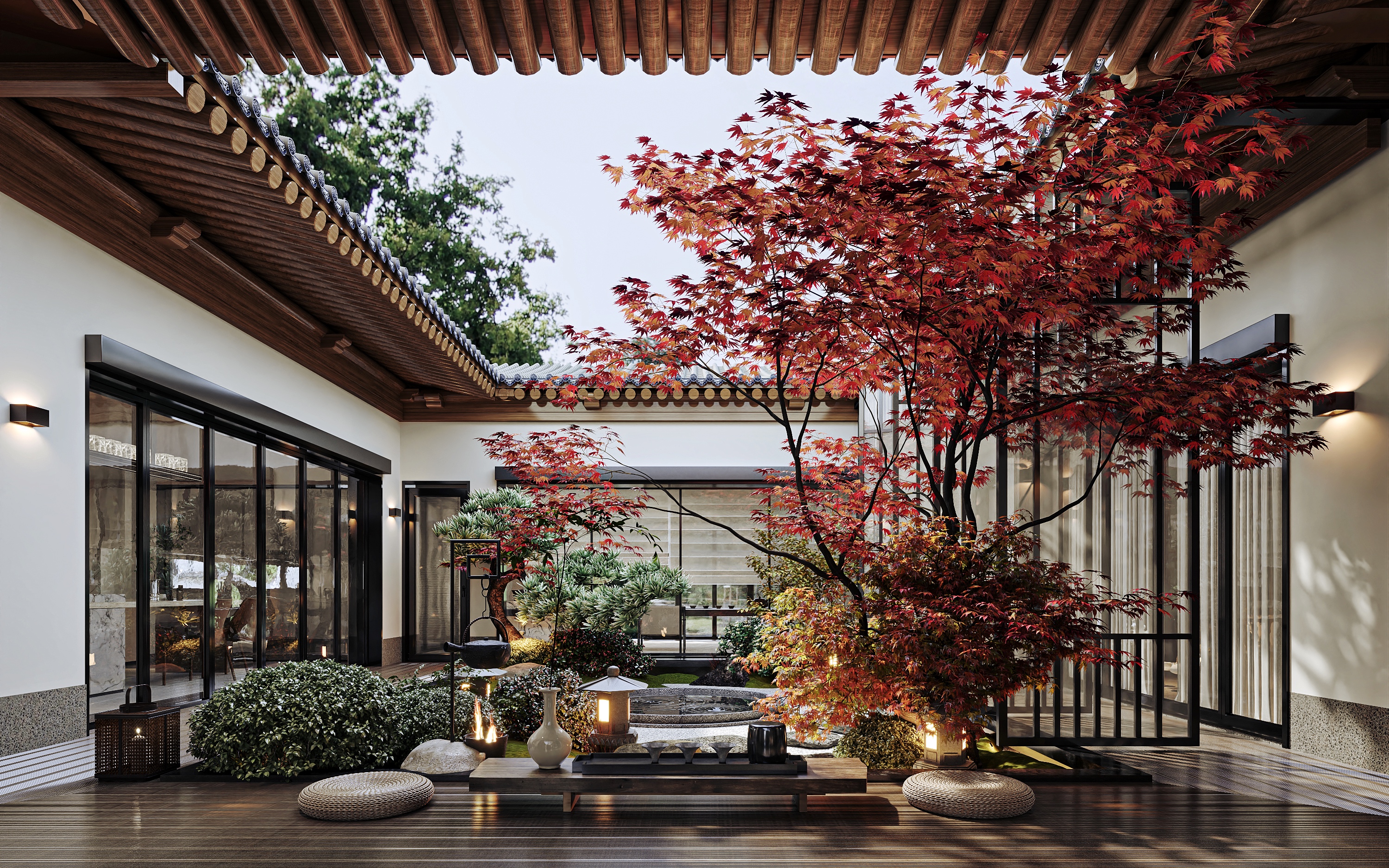 宋氏美学-景区里的古城四合院丨中国青岛丨尚筑设计事务所-4