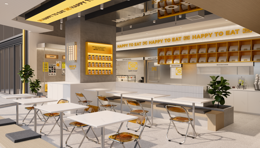 楽吃不疲新式茶餐厅丨中国成都丨Listen L-8